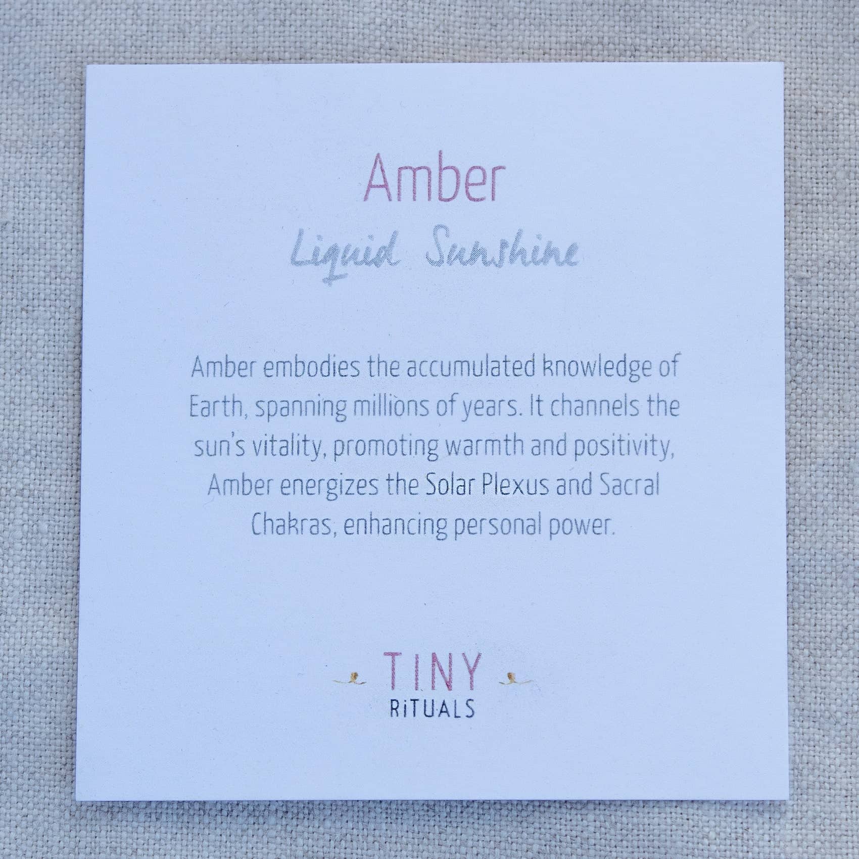 Rare Amber Worry Stone - Image 4