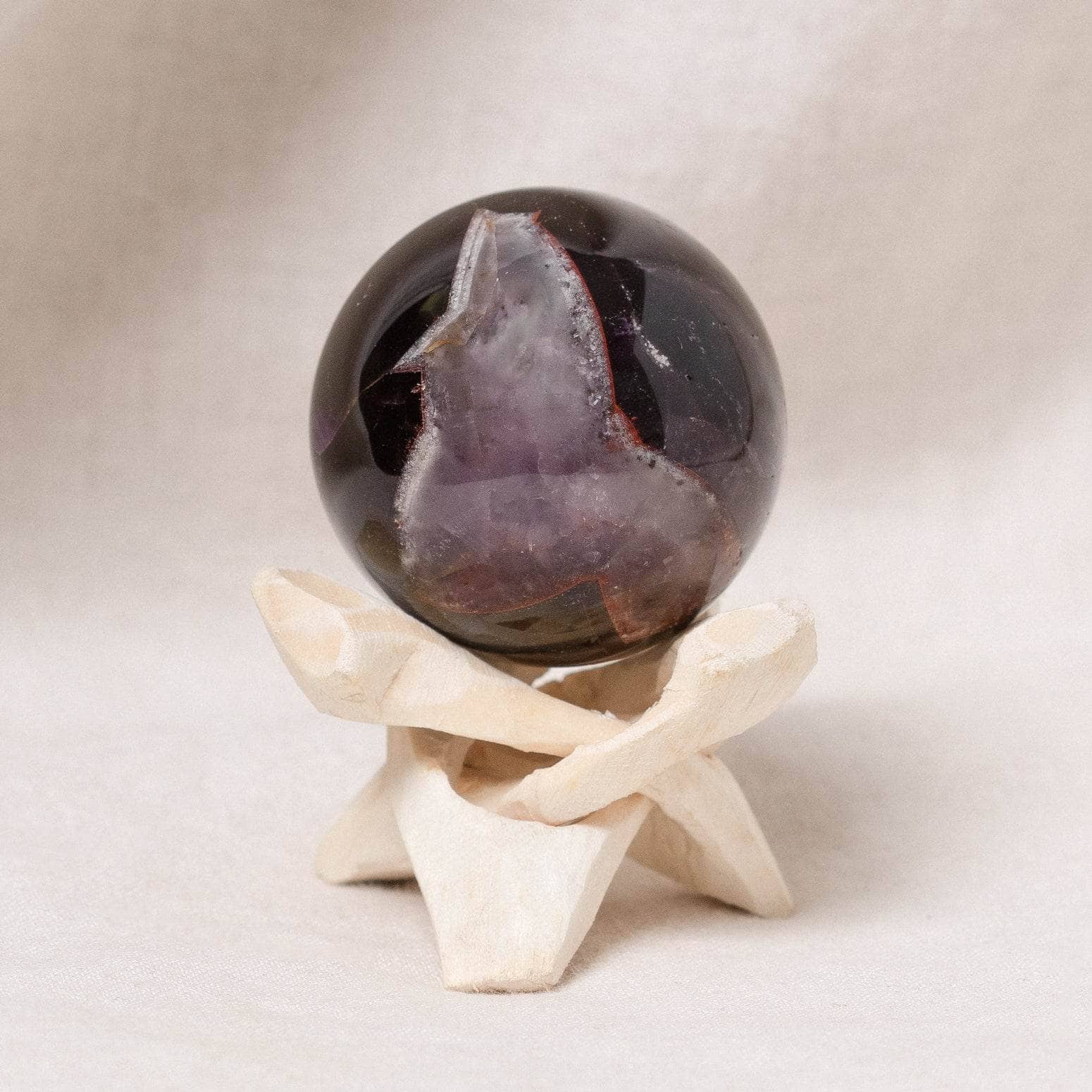 Amethyst Sphere with Tripod - Image 4