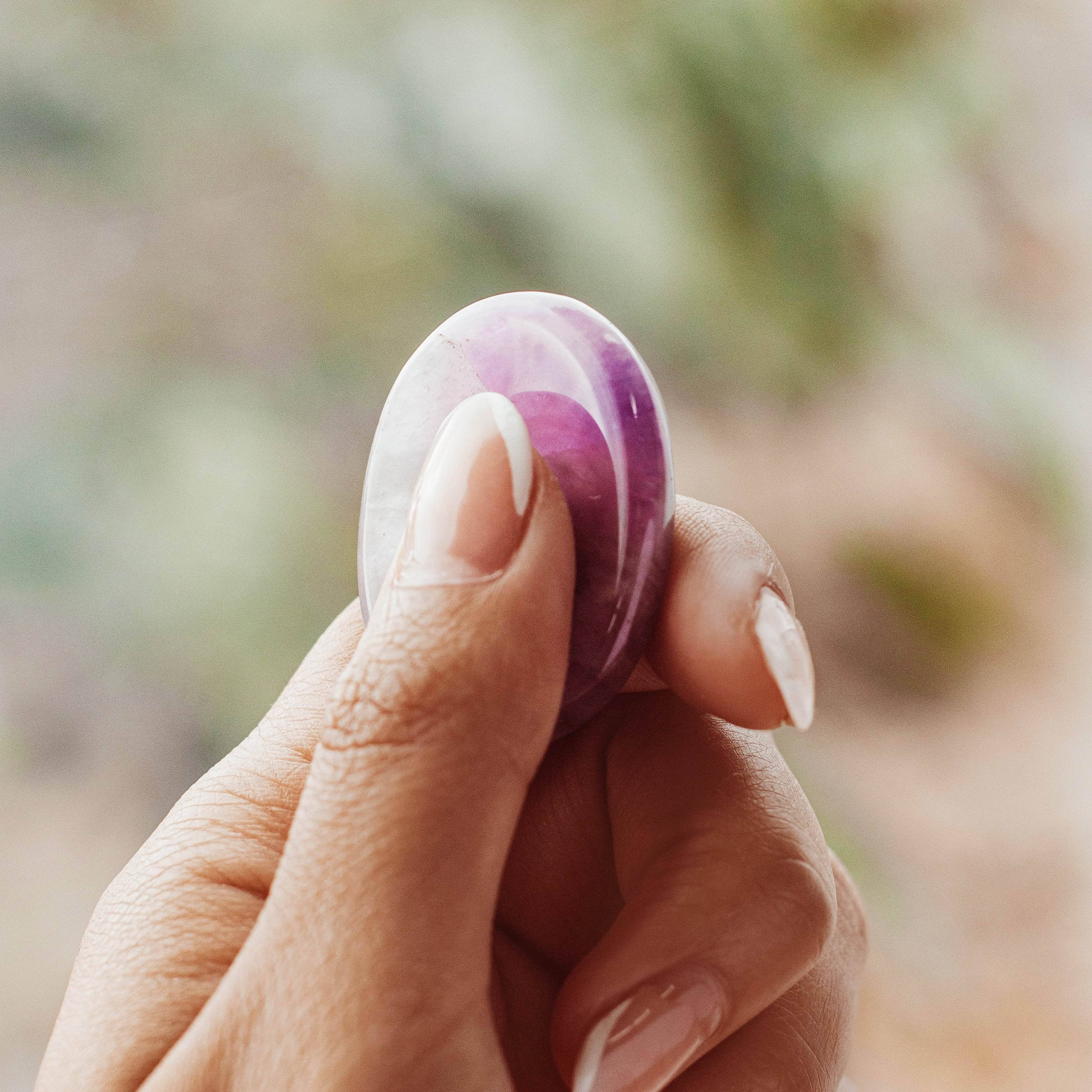 Amethyst Worry Stone - Image 3