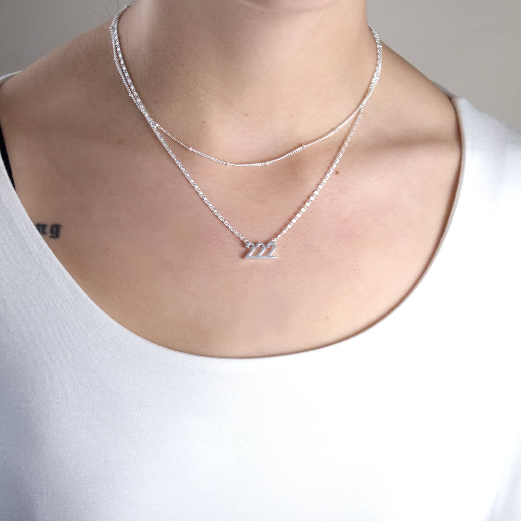 Angel Number Necklaces - Gold or Silver - Image 12
