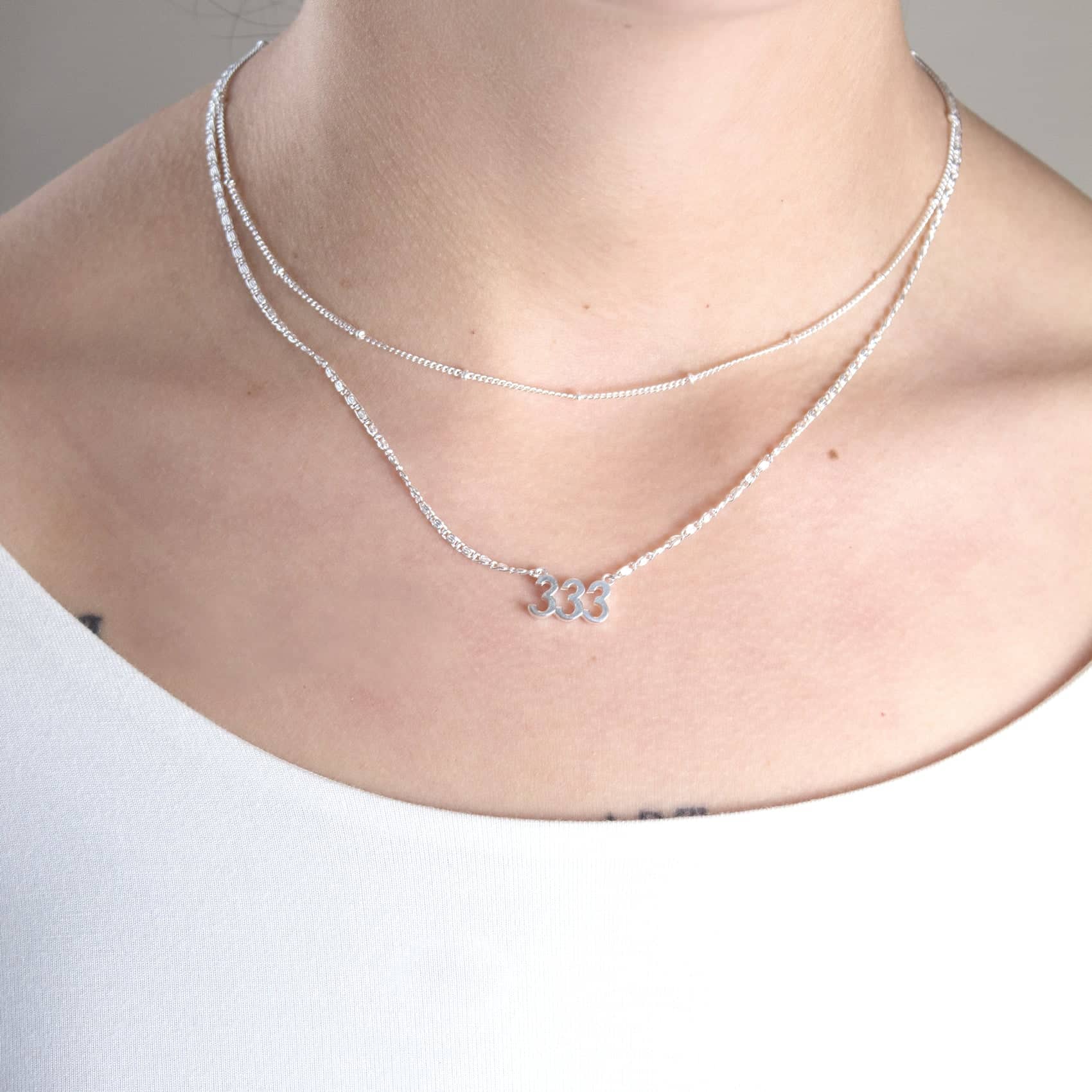 Angel Number Necklaces - Gold or Silver - Image 18