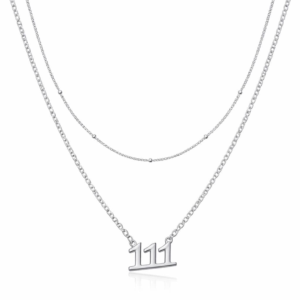 Angel Number Necklaces - Gold or Silver - Image 2