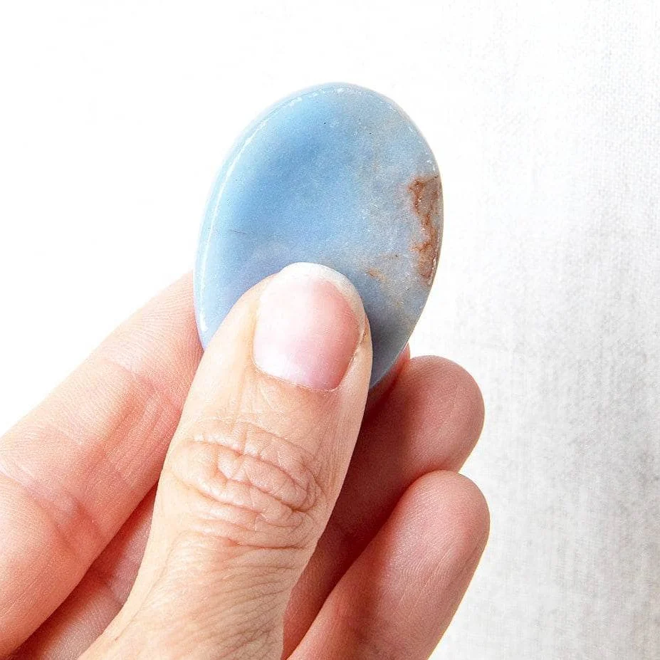 Angelite Worry Stone - Image 2