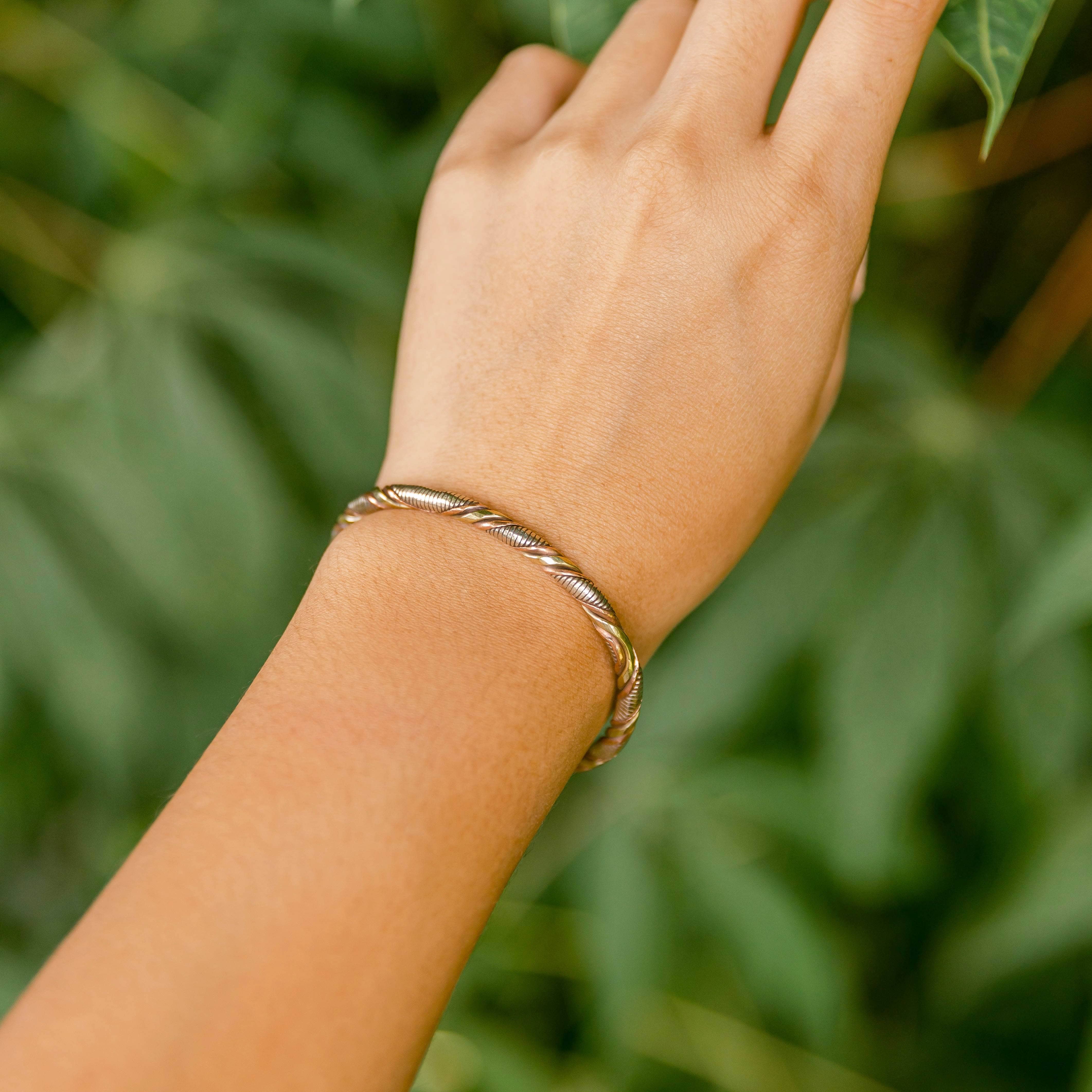 Astro Healing Copper Bangle - Image 3