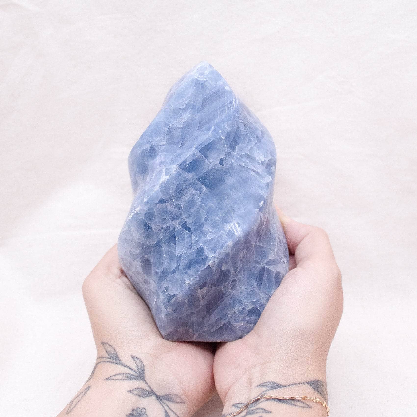 Blue Calcite Crystals Flames - AAA Premium Quality - Image 4