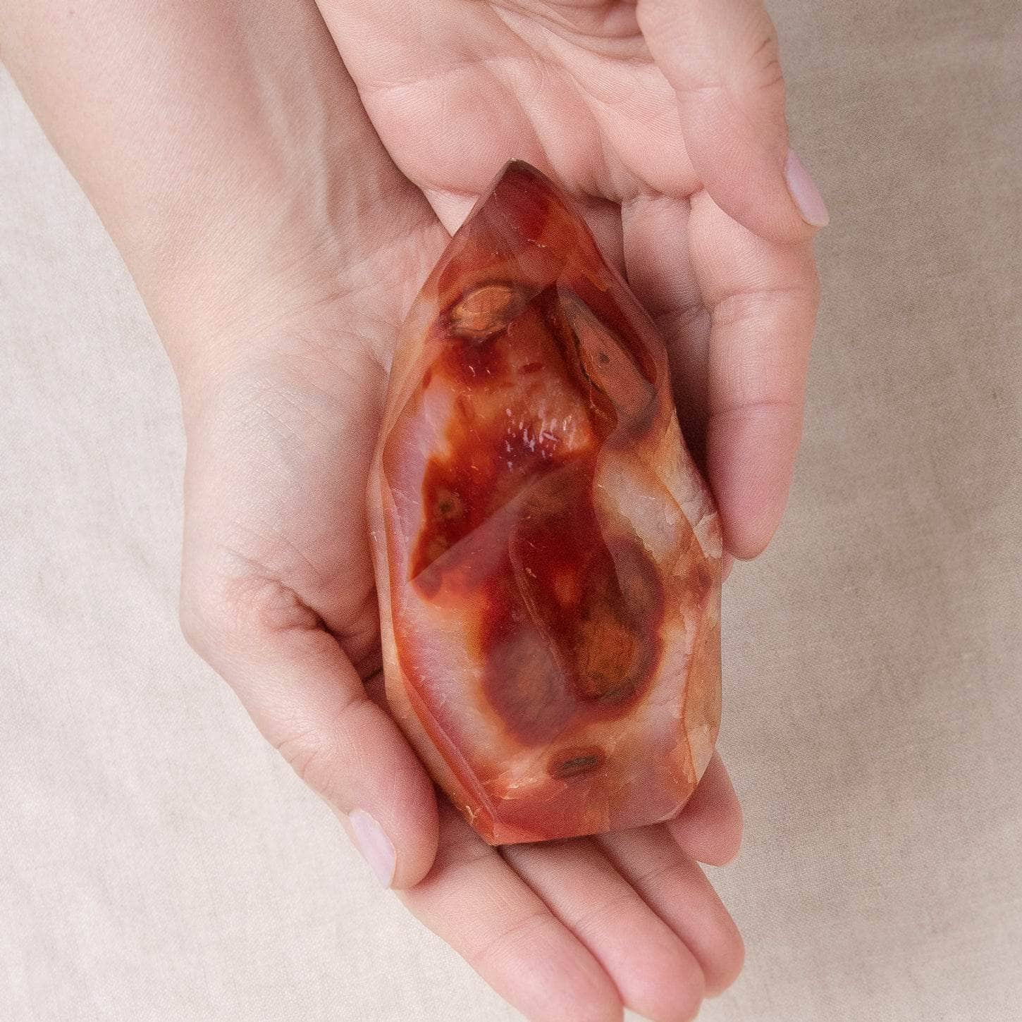 Carnelian Flame Crystal - 1 of a Kind - Image 11