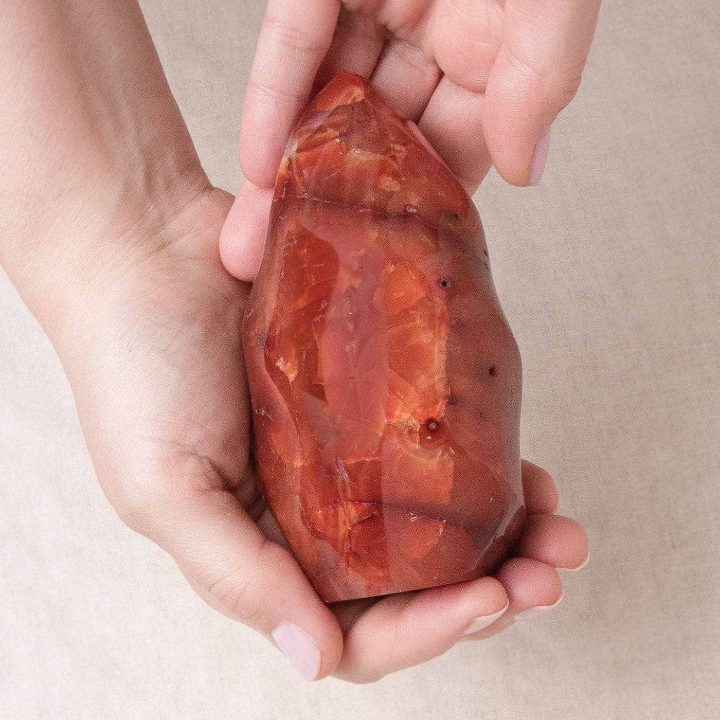 Carnelian Flame Crystal - 1 of a Kind - Image 24