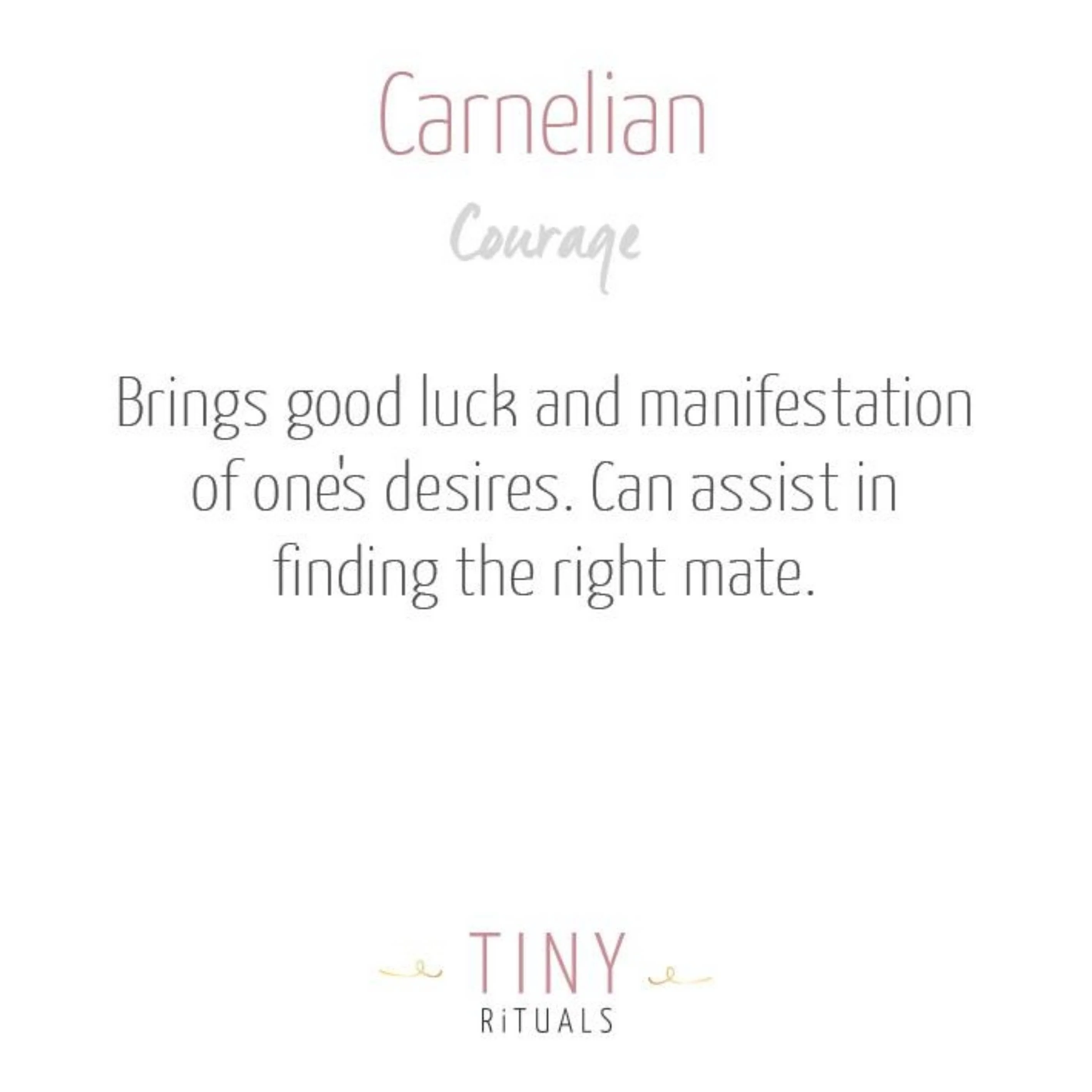 Carnelian Worry Stone - Image 3