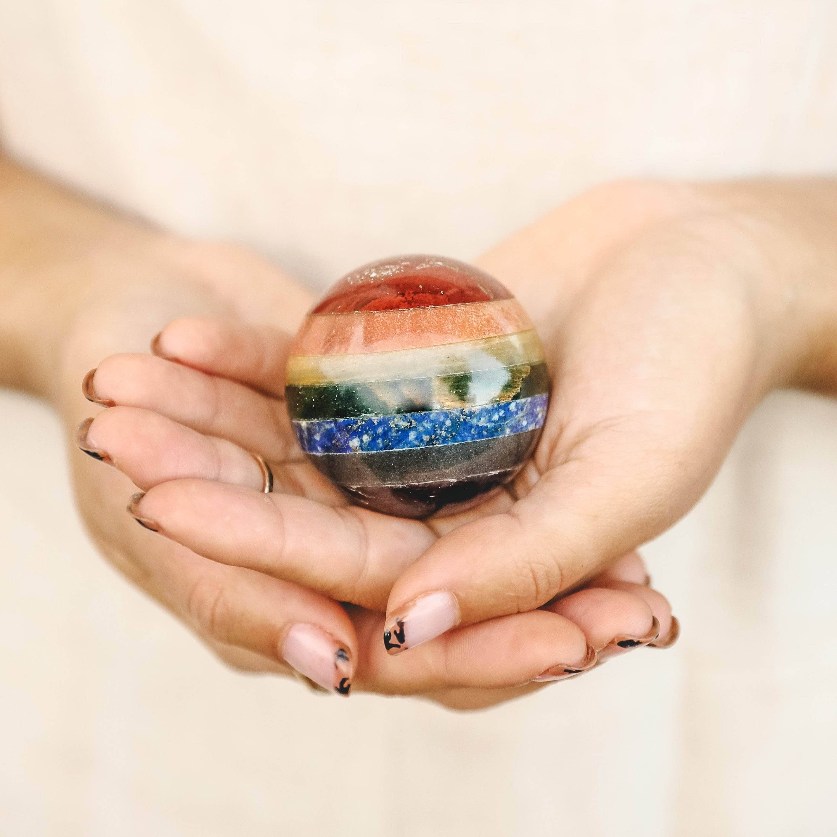 Chakra Sphere with Tripod - Image 3