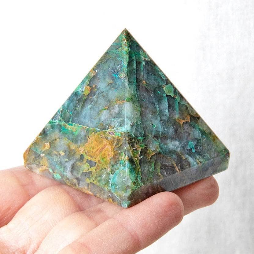 Chrysocolla Pyramid - Image 3