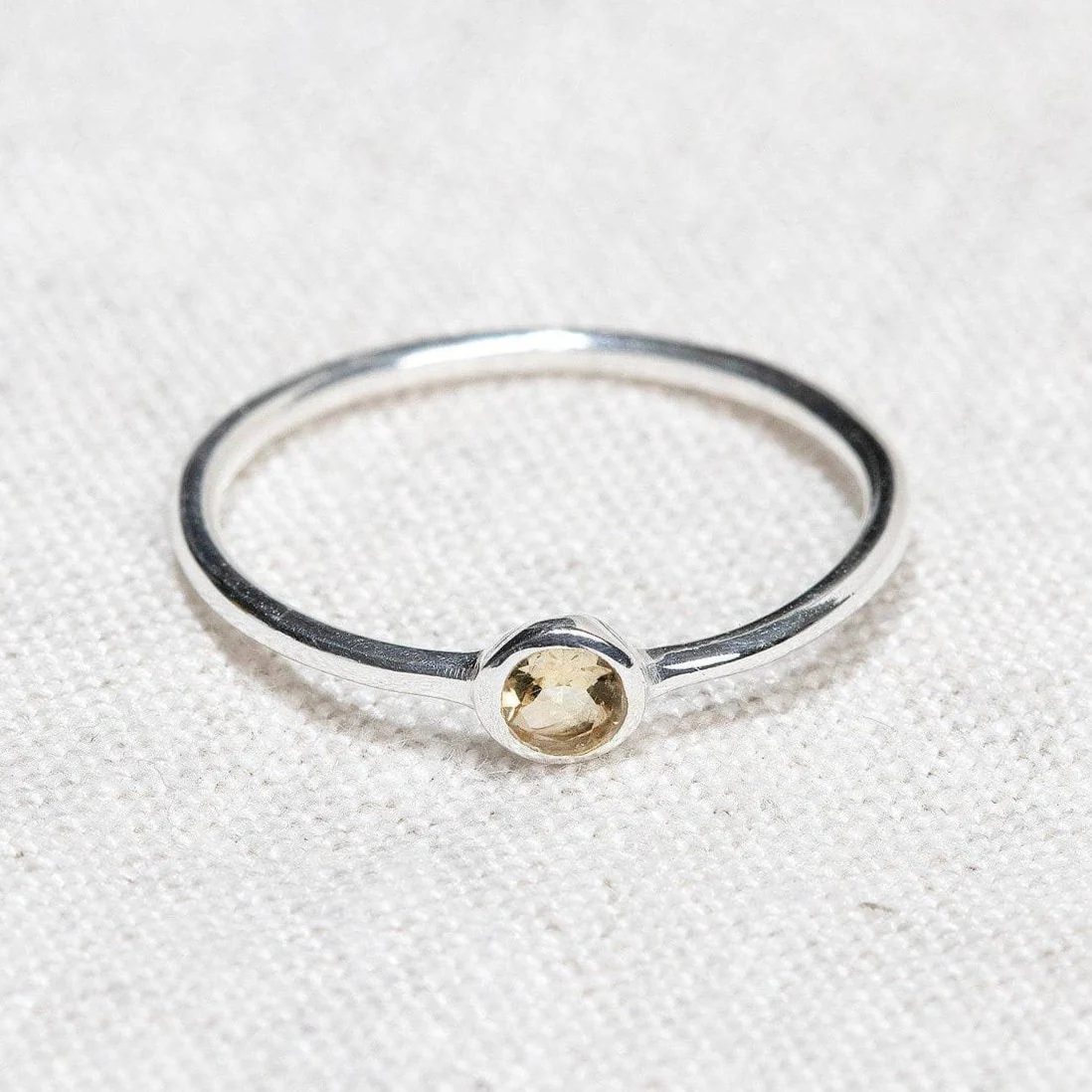 Citrine Silver or Gold Ring - Image 5