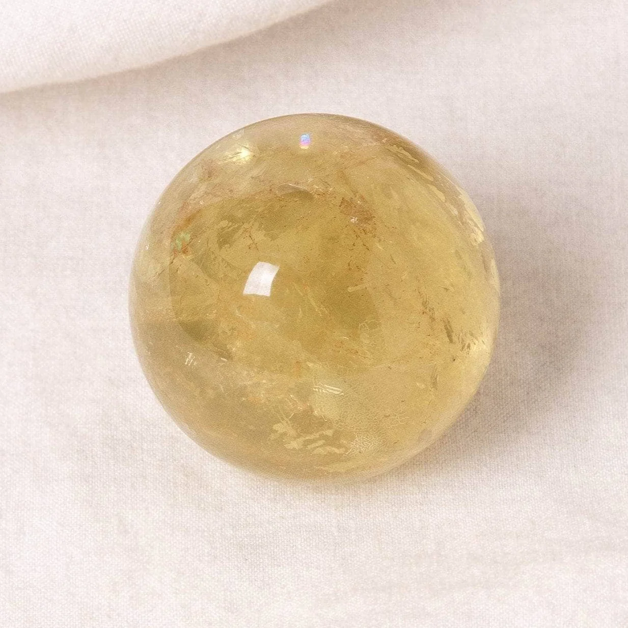 Rare Genuine Citrine Sphere with Tripod - AAA Premium Quality - Image 4