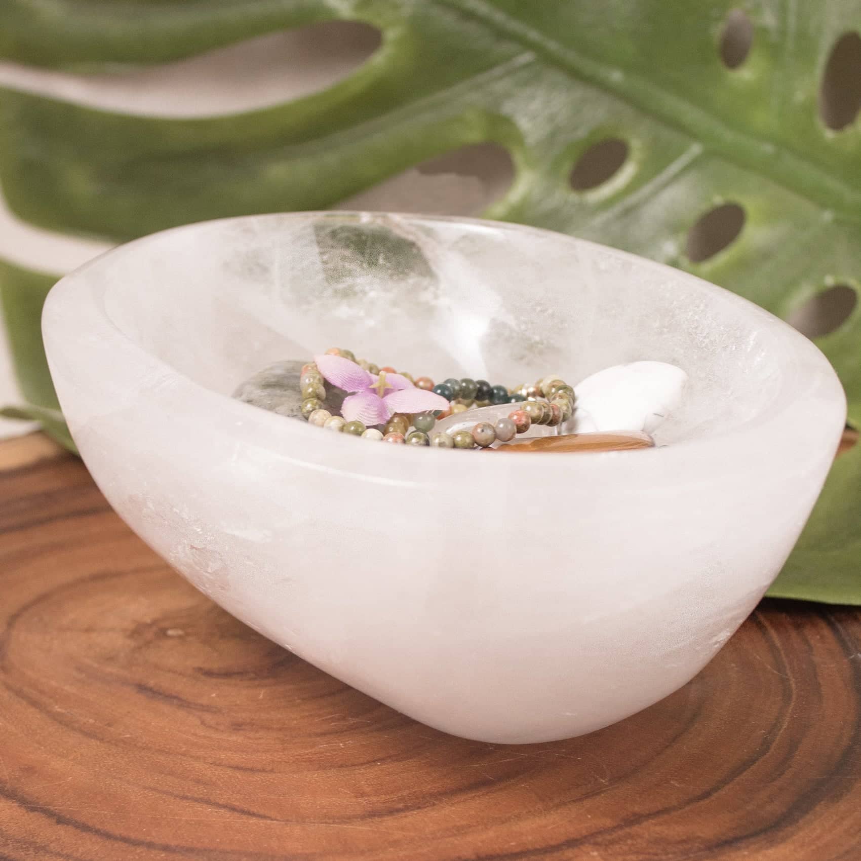 Rare Clear Quartz Crystal Bowls - Large - 1 of a Kind - Image 13
