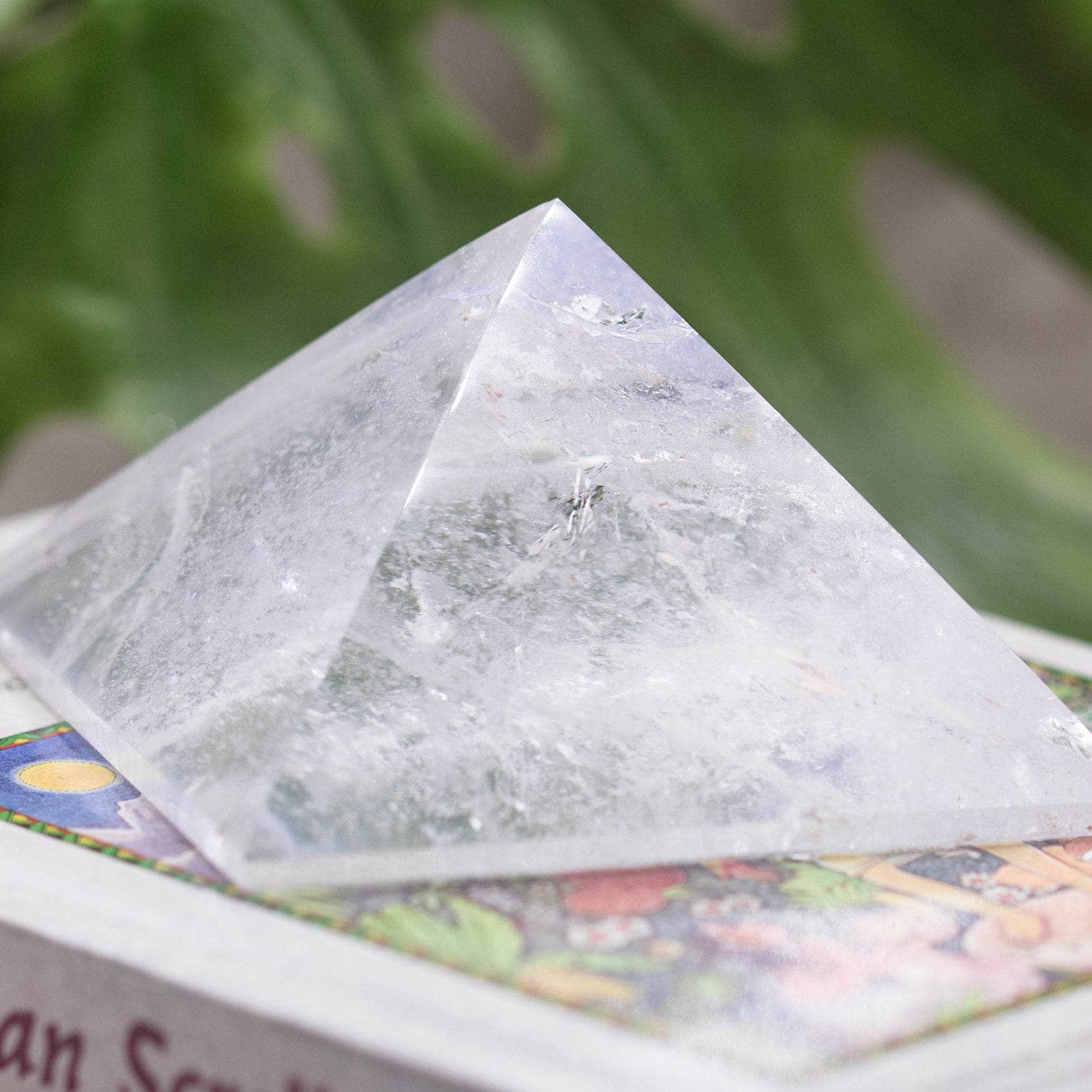Rare Clear Quartz Pyramid - Large - 1 of a Kind - AAA Premium Quality - Image 11