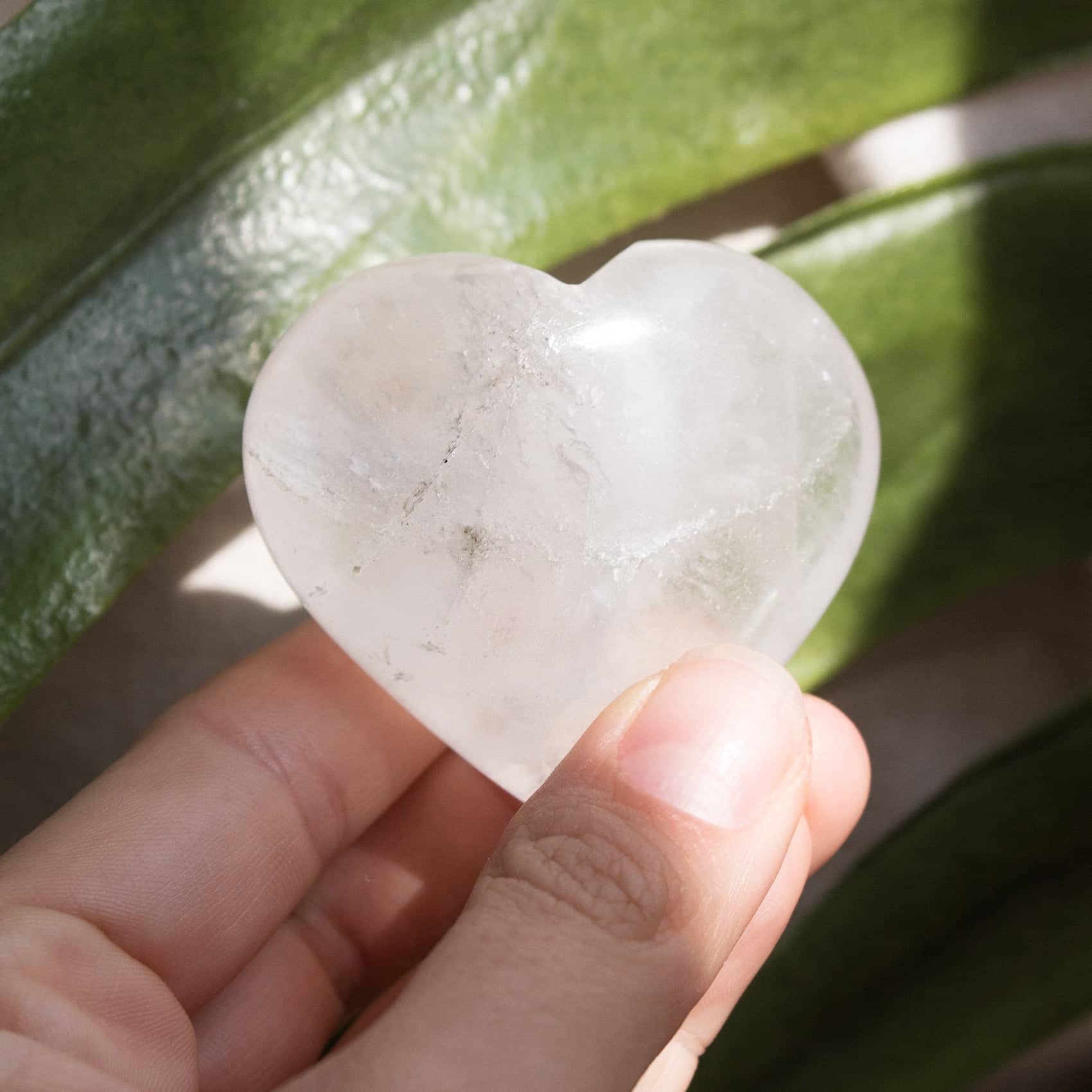 Crystal Quartz Heart - Image 3