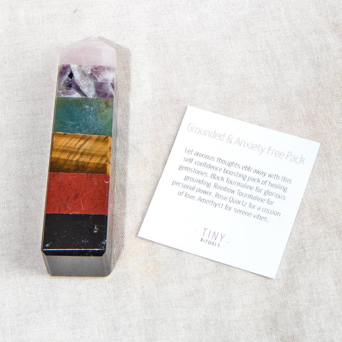 Grounded & Anxiety Free Gemstone Tower - Image 3