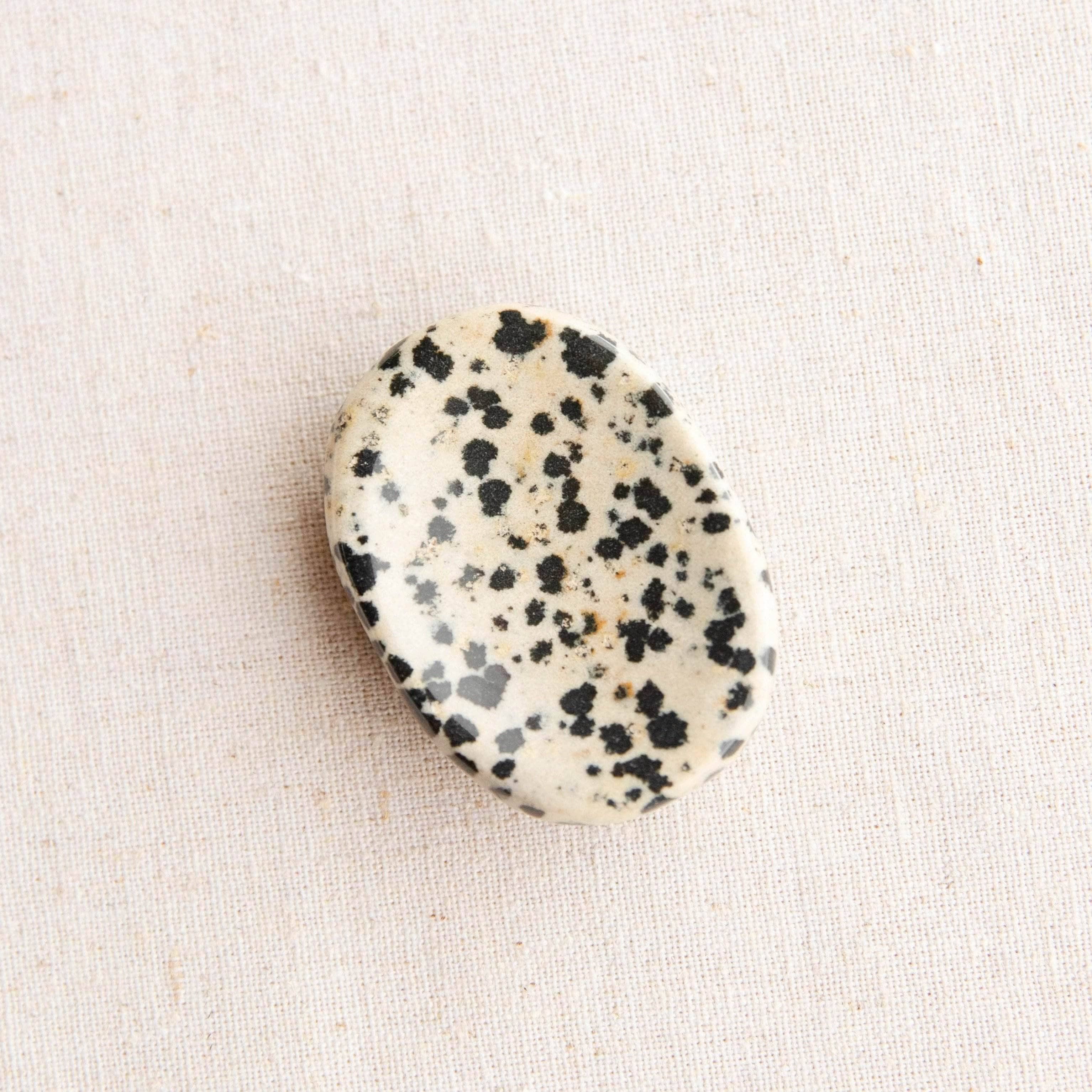 Dalmatian Jasper Worry Stone - Image 4