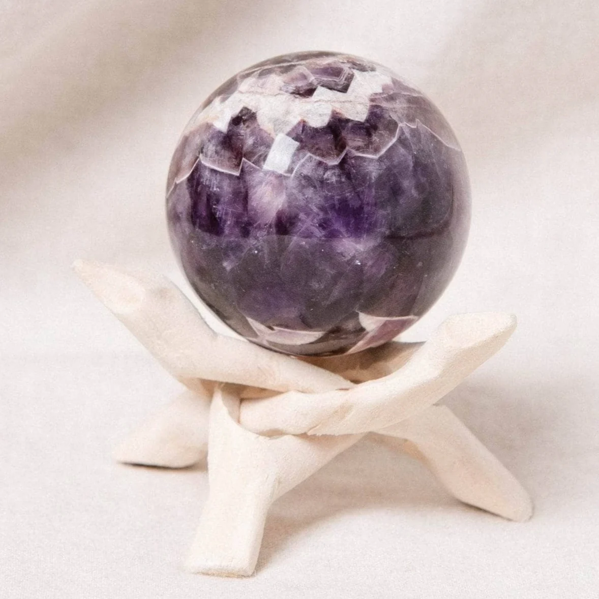 Dream Amethyst Sphere with Tripod - AAA Premium Quality - Image 8