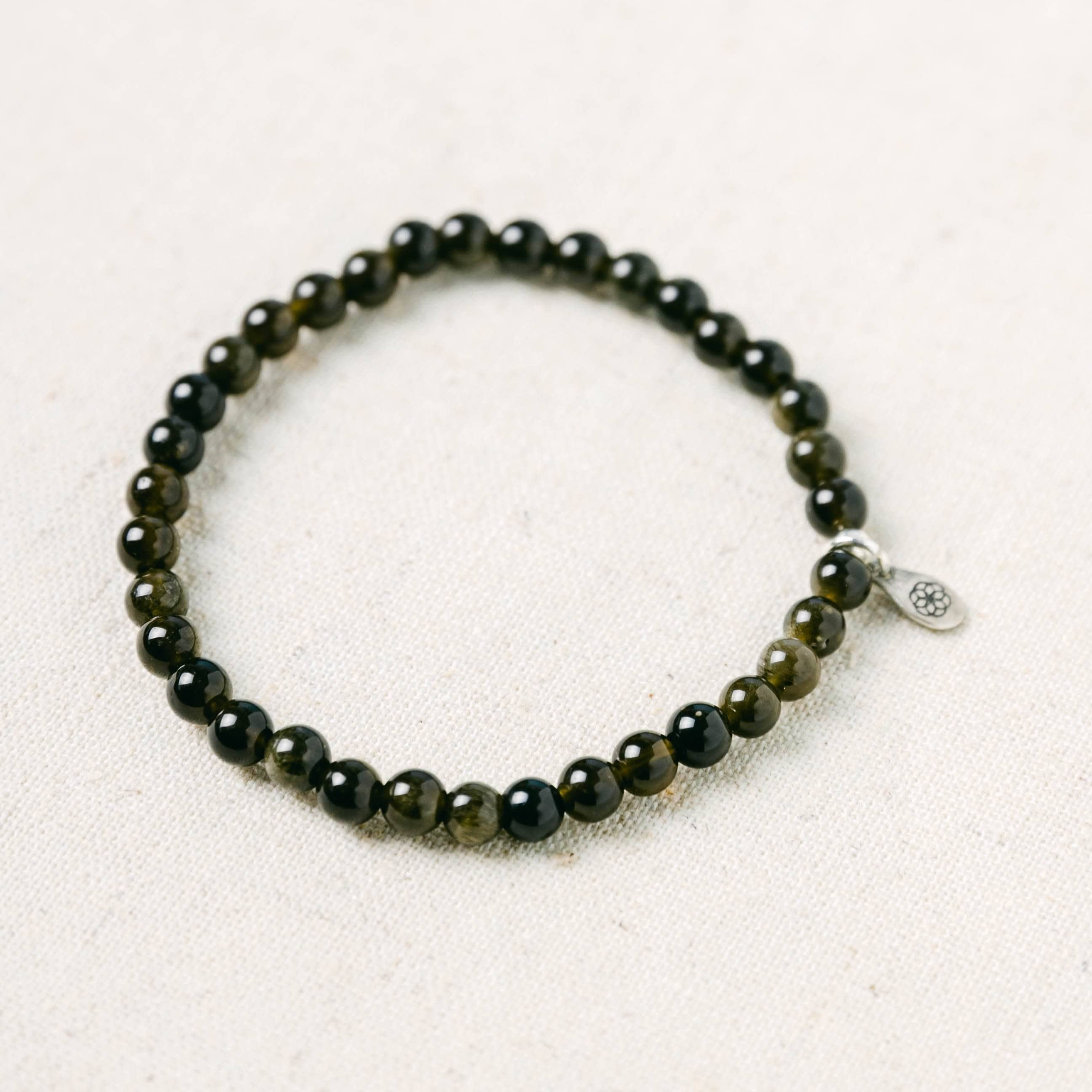 Golden Obsidian Energy Bracelet - Image 3