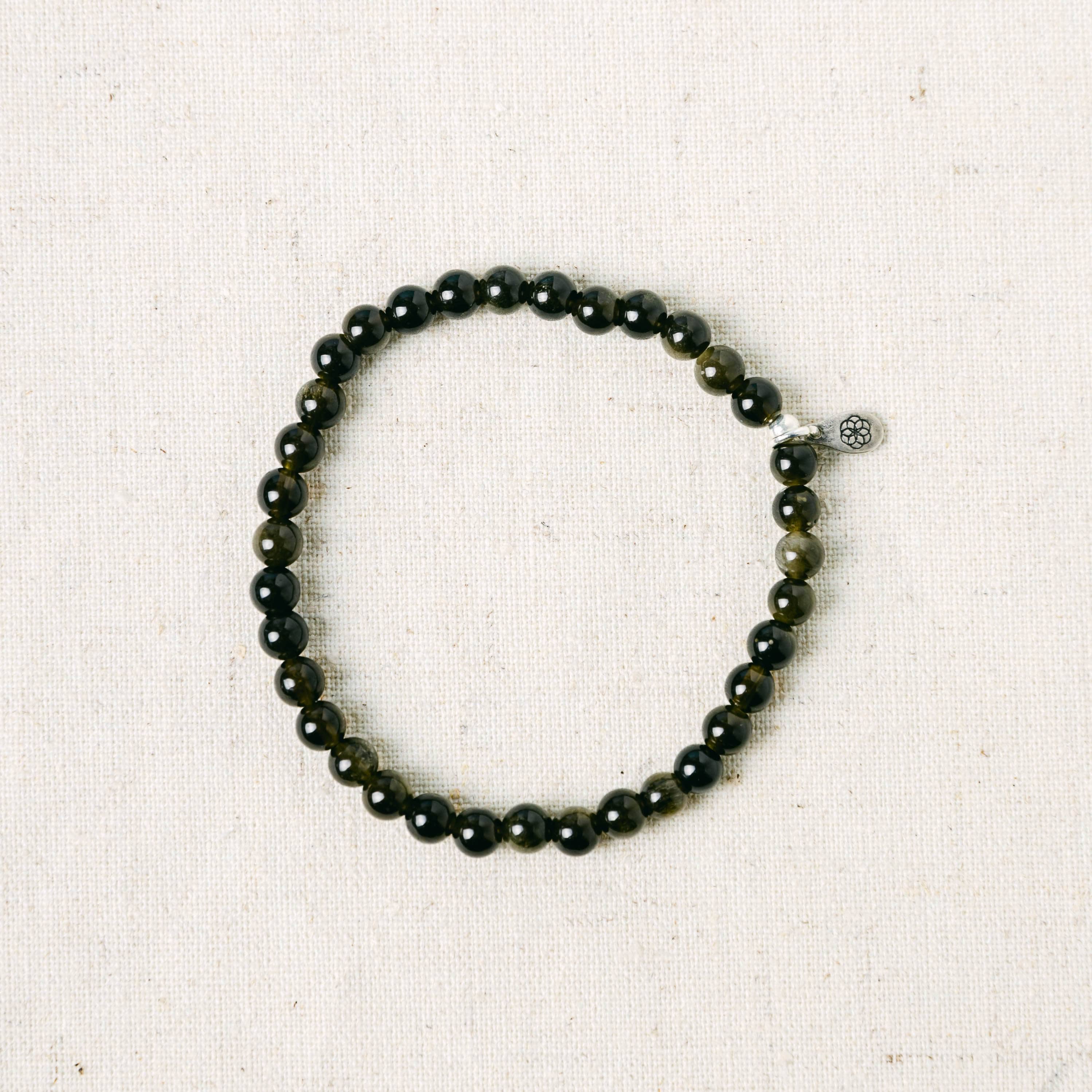 Golden Obsidian Energy Bracelet - Image 4