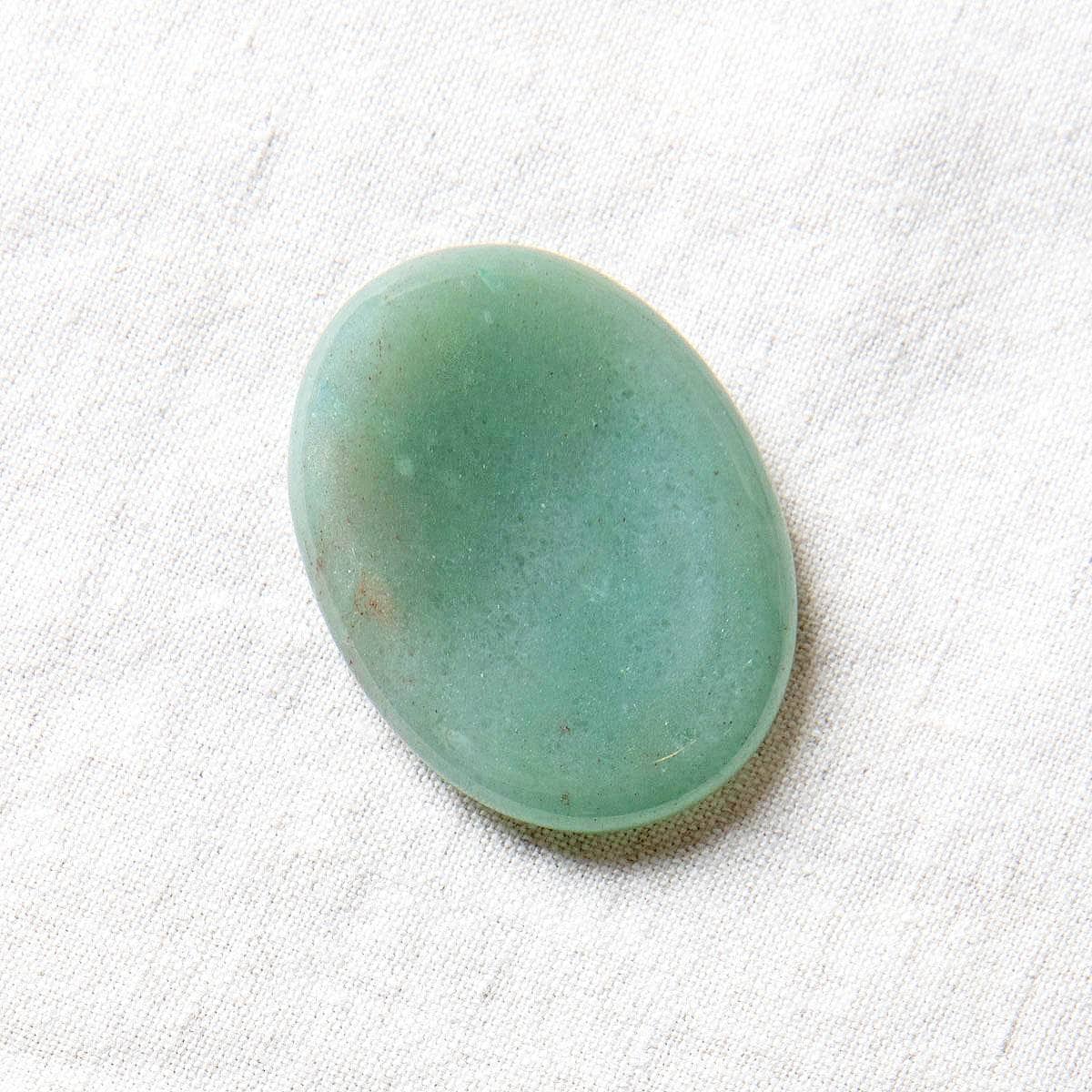 Green Aventurine Worry Stone - Image 5