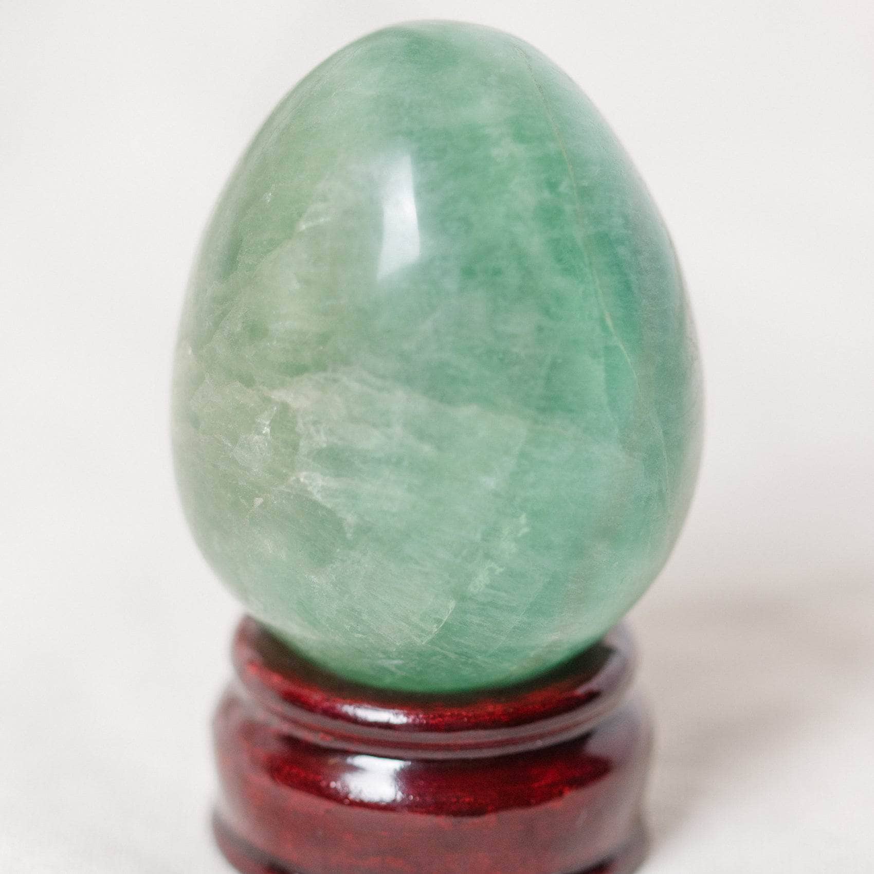 Green Rainbow Fluorite Eggs - AAA Premium Quality - Image 11