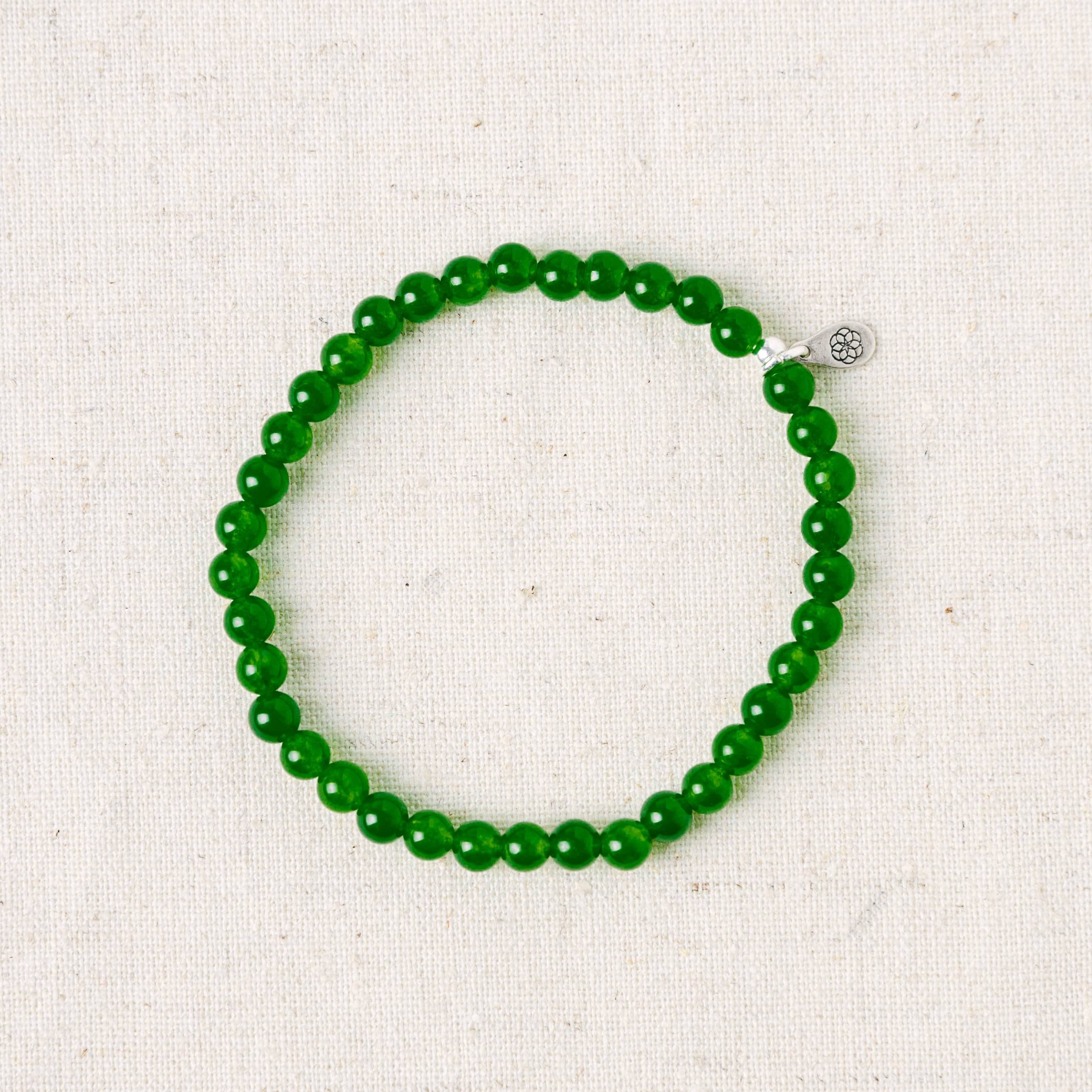 Green Jade Energy Bracelet - Image 5