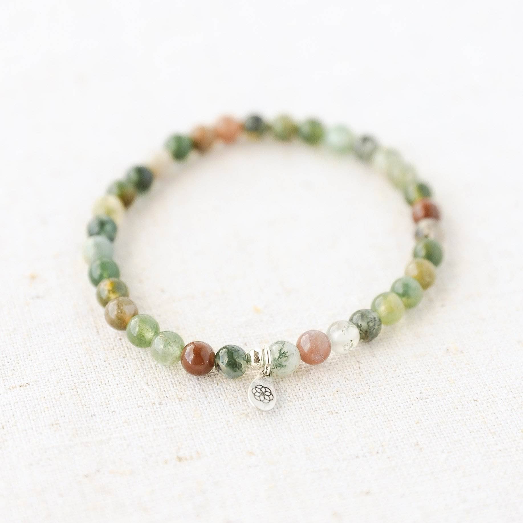 Indian Agate Energy Bracelet - Image 5