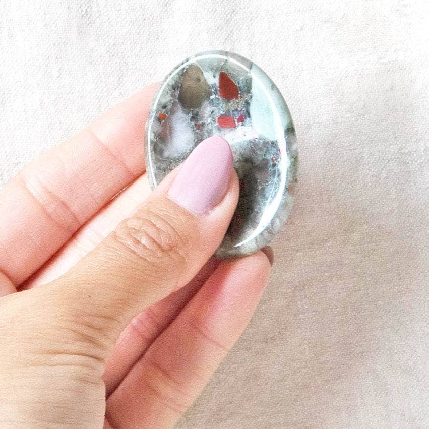 Indian Agate Worry Stone - Image 2