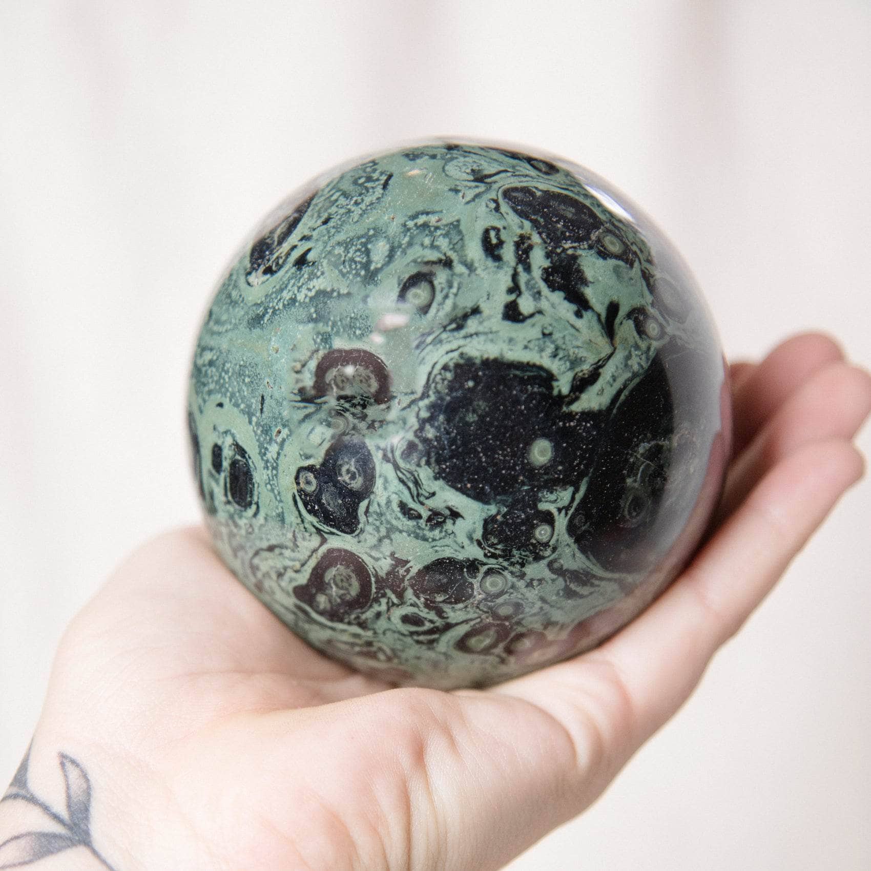 Kambaba Jasper Sphere - AAA Premium Quality - Image 48