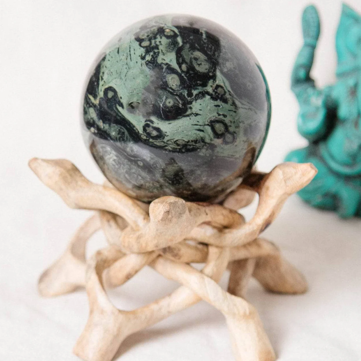 Kambaba Jasper Sphere - AAA Premium Quality - Image 55