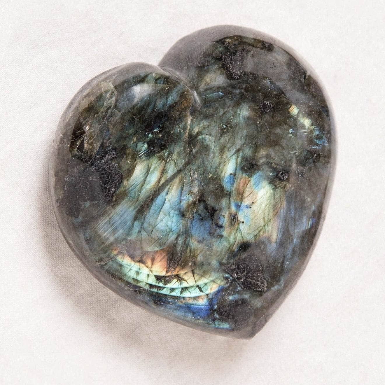 Labradorite Blue Flame Hearts - AAA Premium Quality - Image 11