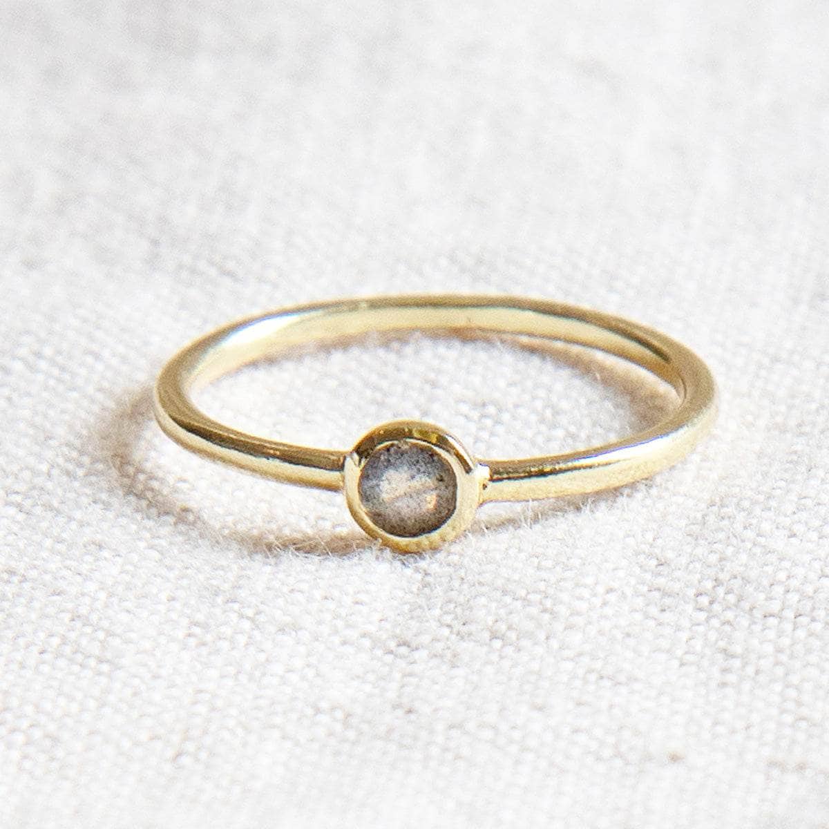 Labradorite Silver or Gold Ring - Image 5