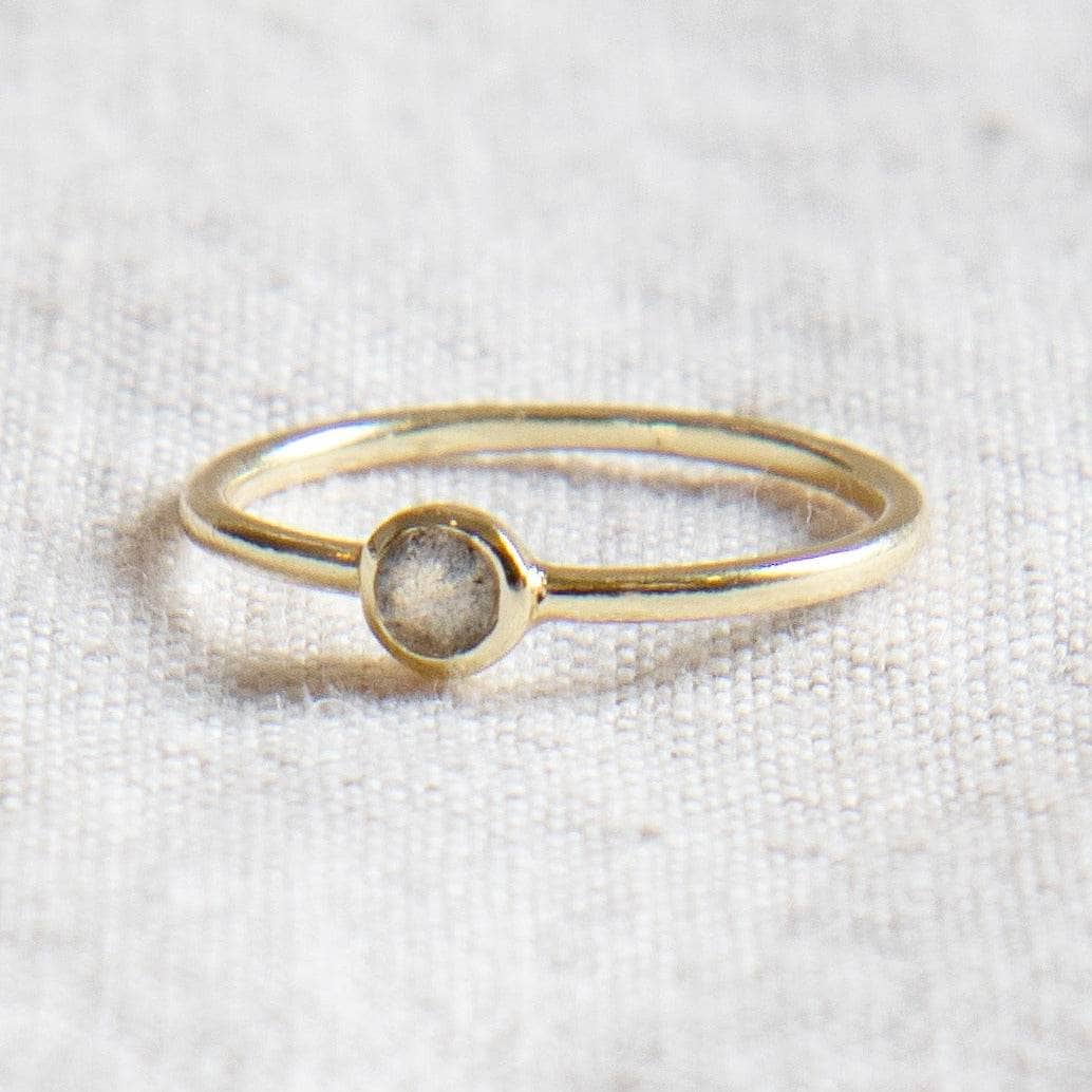 Labradorite Silver or Gold Ring - Image 7
