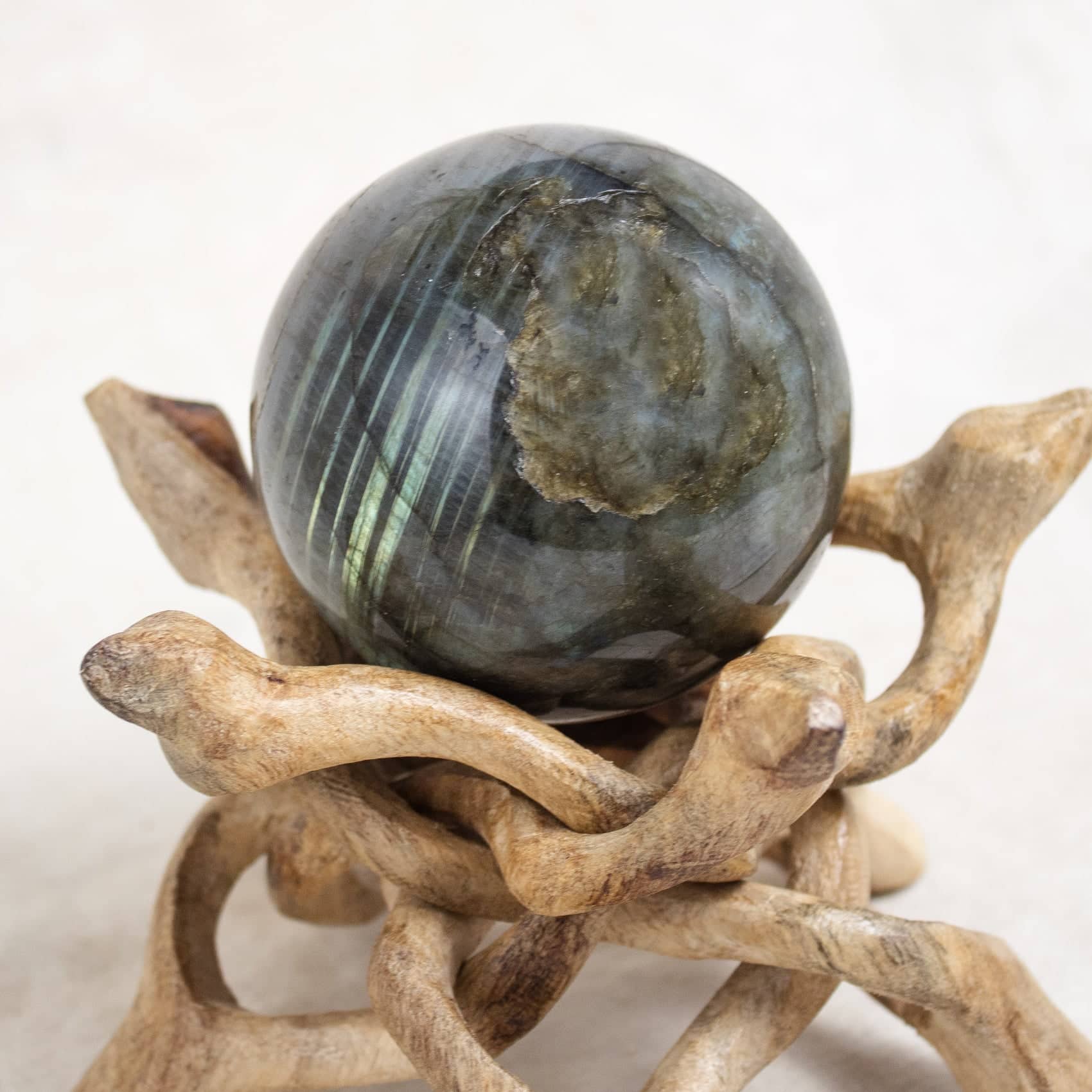 Labradorite Sphere - 1 of a Kind - Large - AAA Premium Quality - Image 16