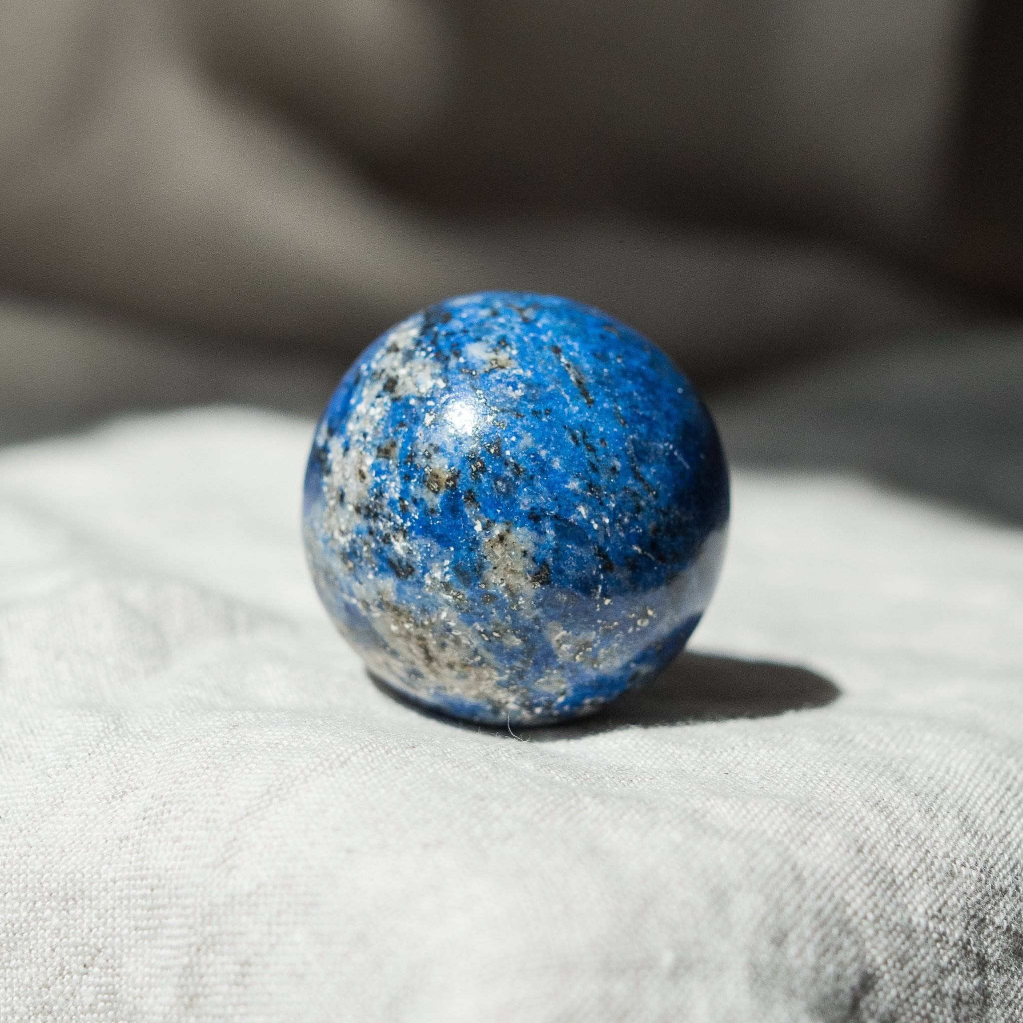 Lapis Lazuli Sphere with Tripod - Image 3