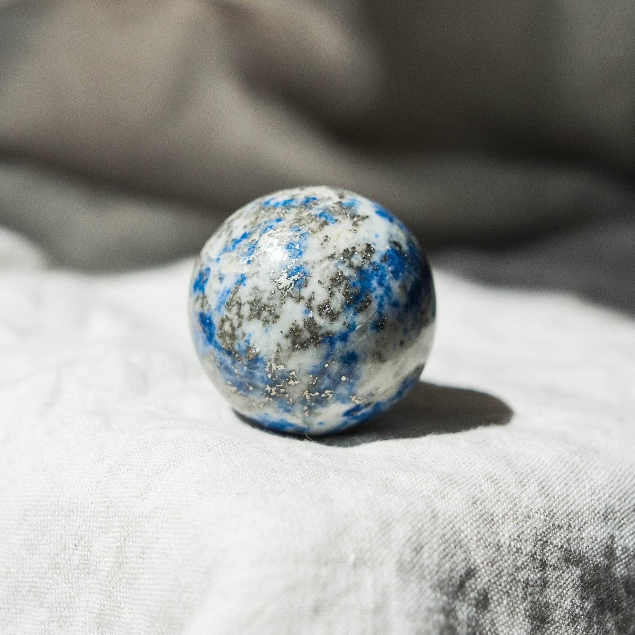 Lapis Lazuli Sphere with Tripod - Image 6