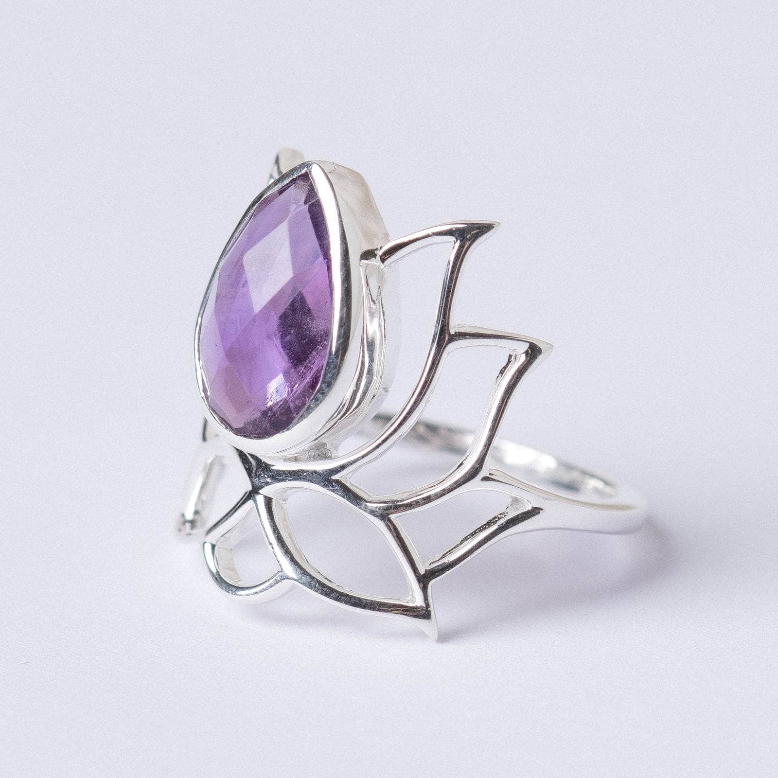 Lotus Gemstone Ring - Image 21