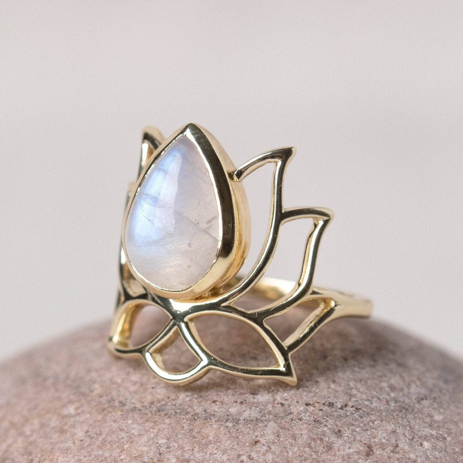 Lotus Gemstone Ring - Image 24