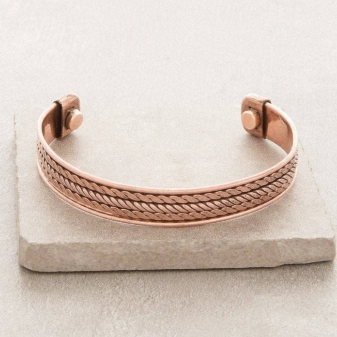 Fair Trade Mystical Magnetic Copper Bracelet - Image 3