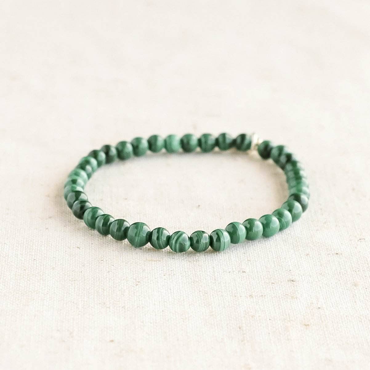Genuine Malachite Energy Bracelet - Image 3