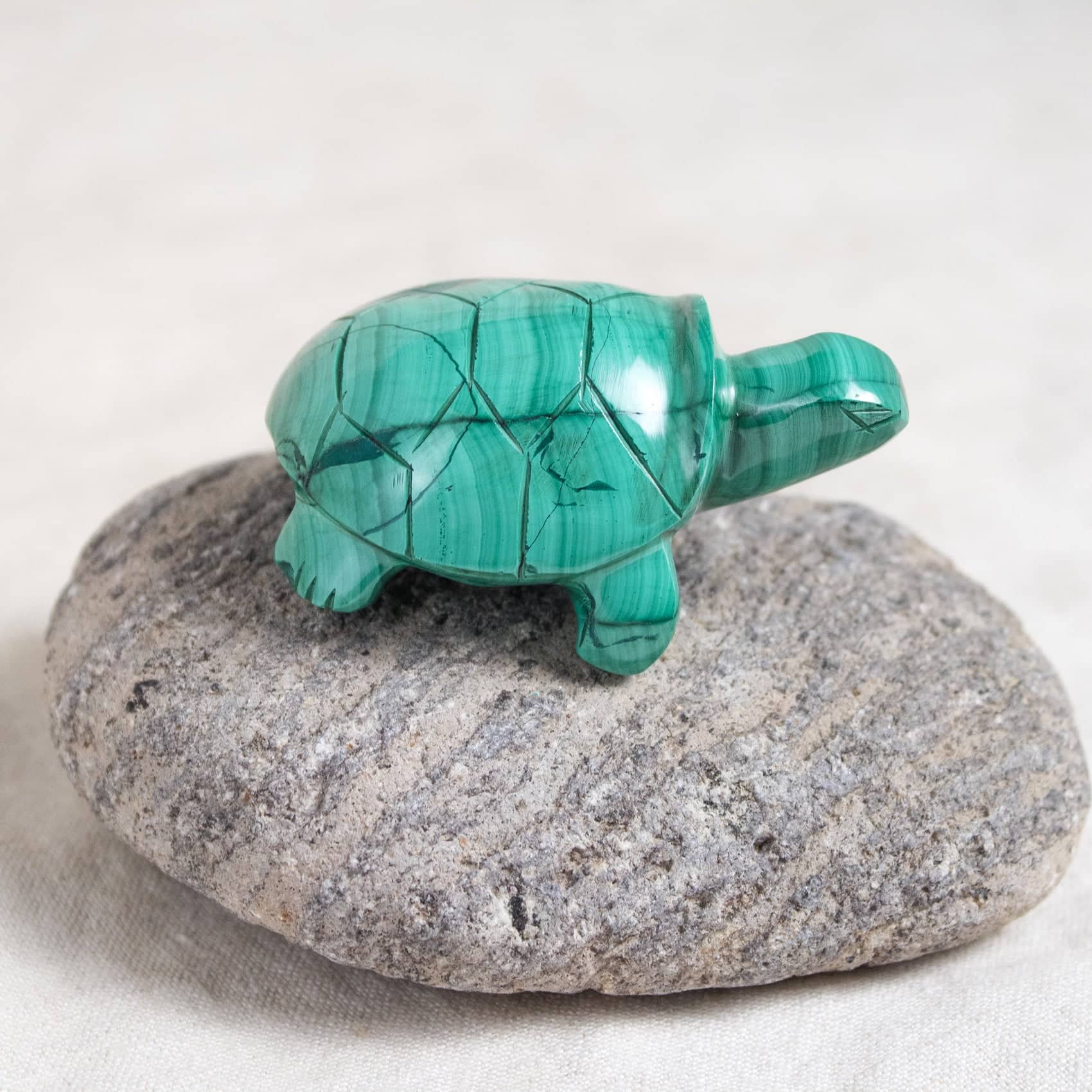 Genuine Malachite Turtles- Hand Carved - 1 of a Kind - Image 28