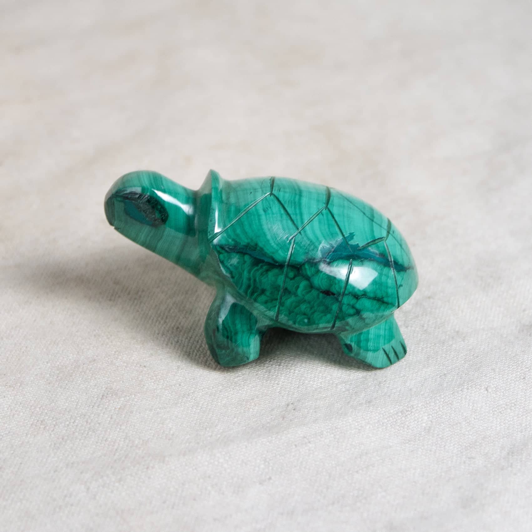 Genuine Malachite Turtles- Hand Carved - 1 of a Kind - Image 30