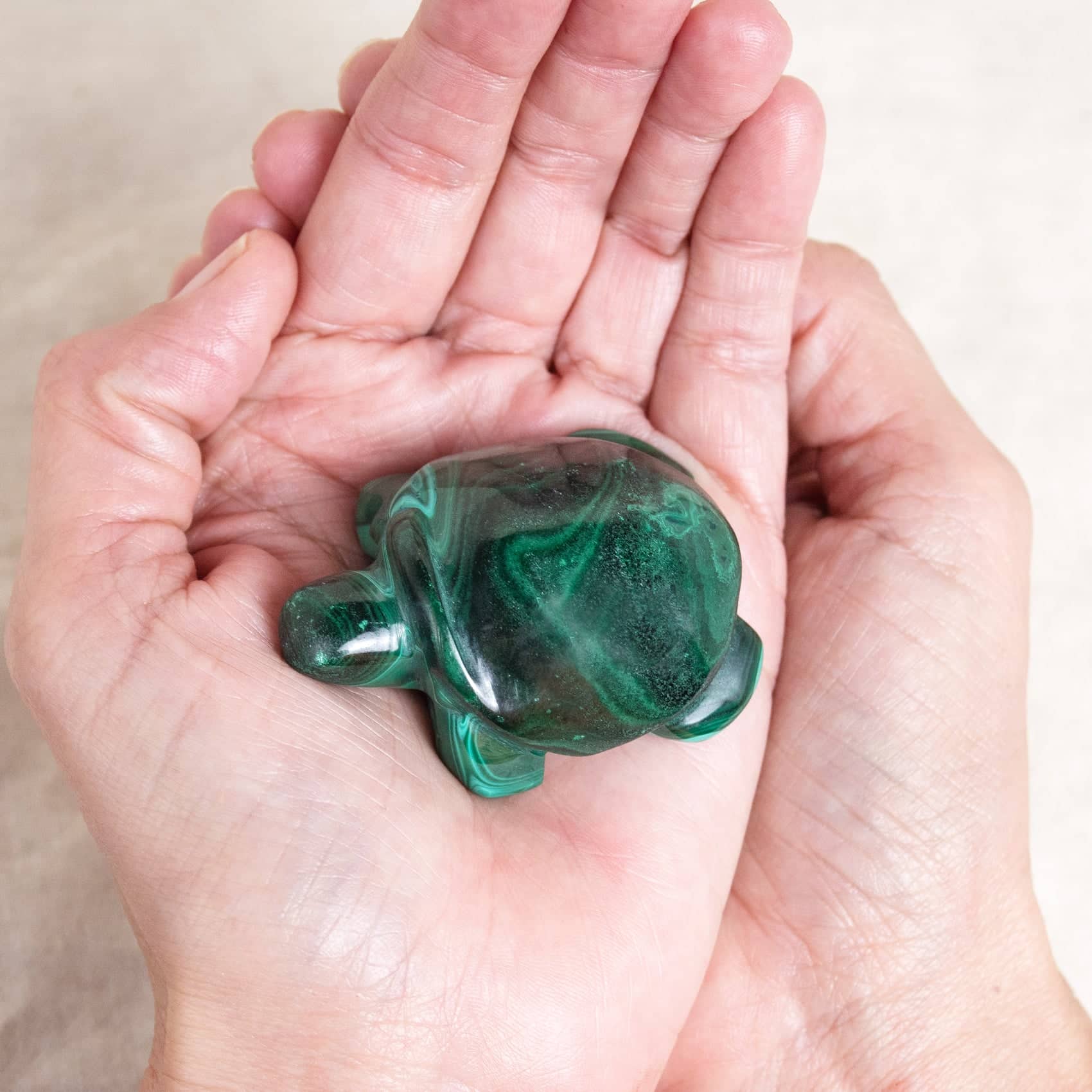 Genuine Malachite Turtles- Hand Carved - 1 of a Kind - Image 65