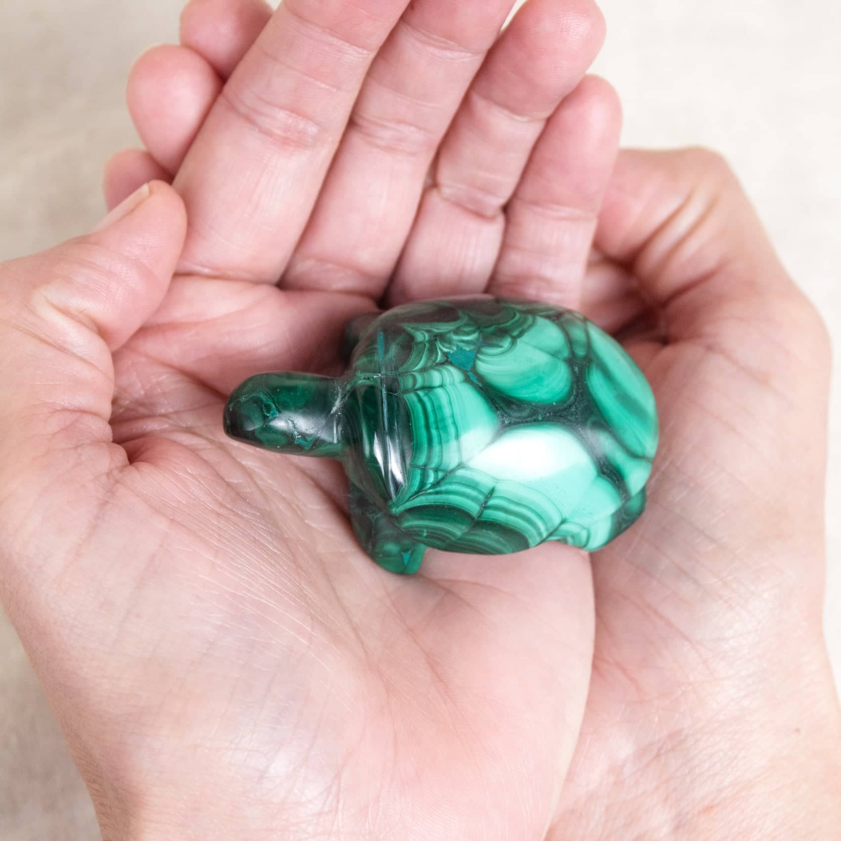 Genuine Malachite Turtles- Hand Carved - 1 of a Kind - Image 71