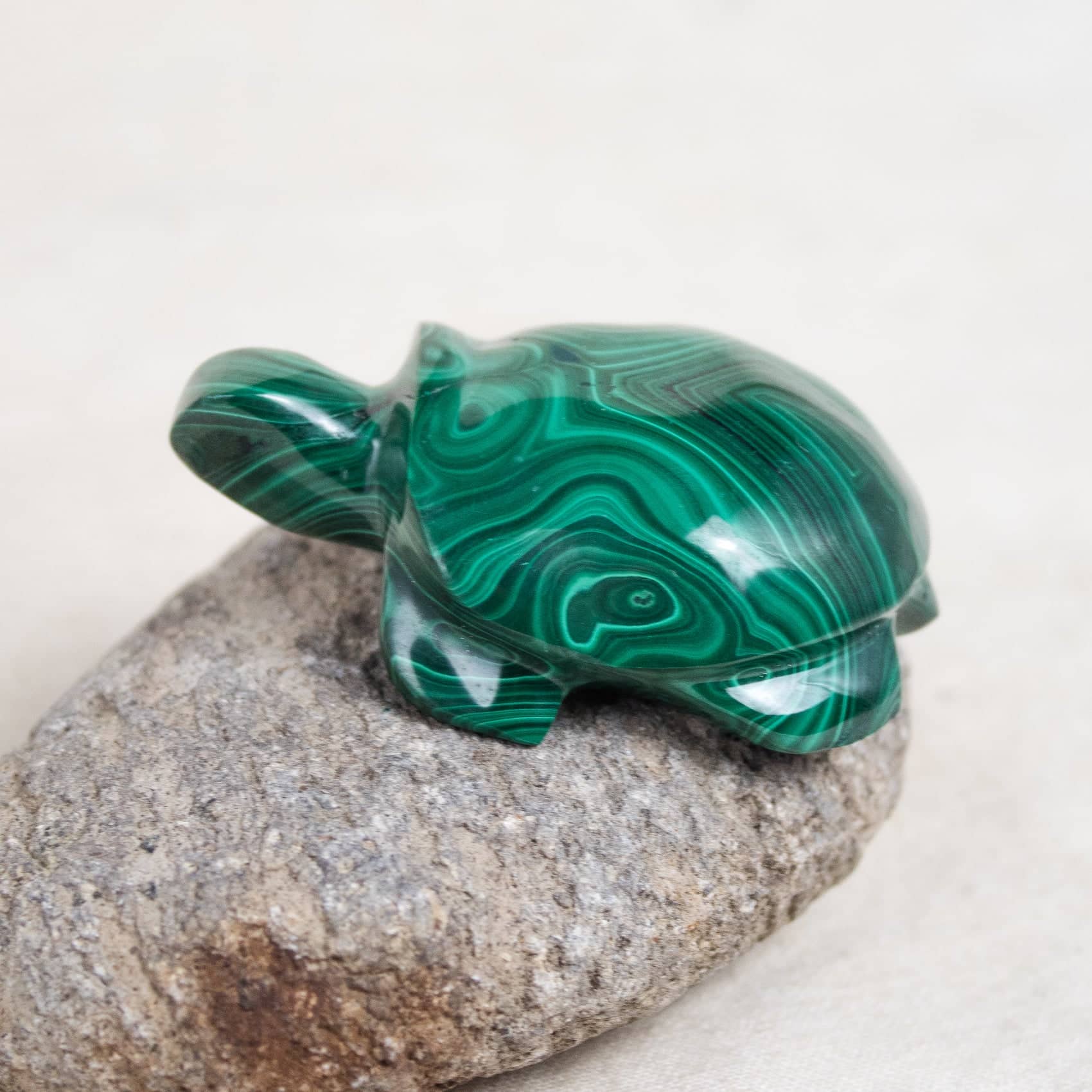 Genuine Malachite Turtles- Hand Carved - 1 of a Kind - Image 76