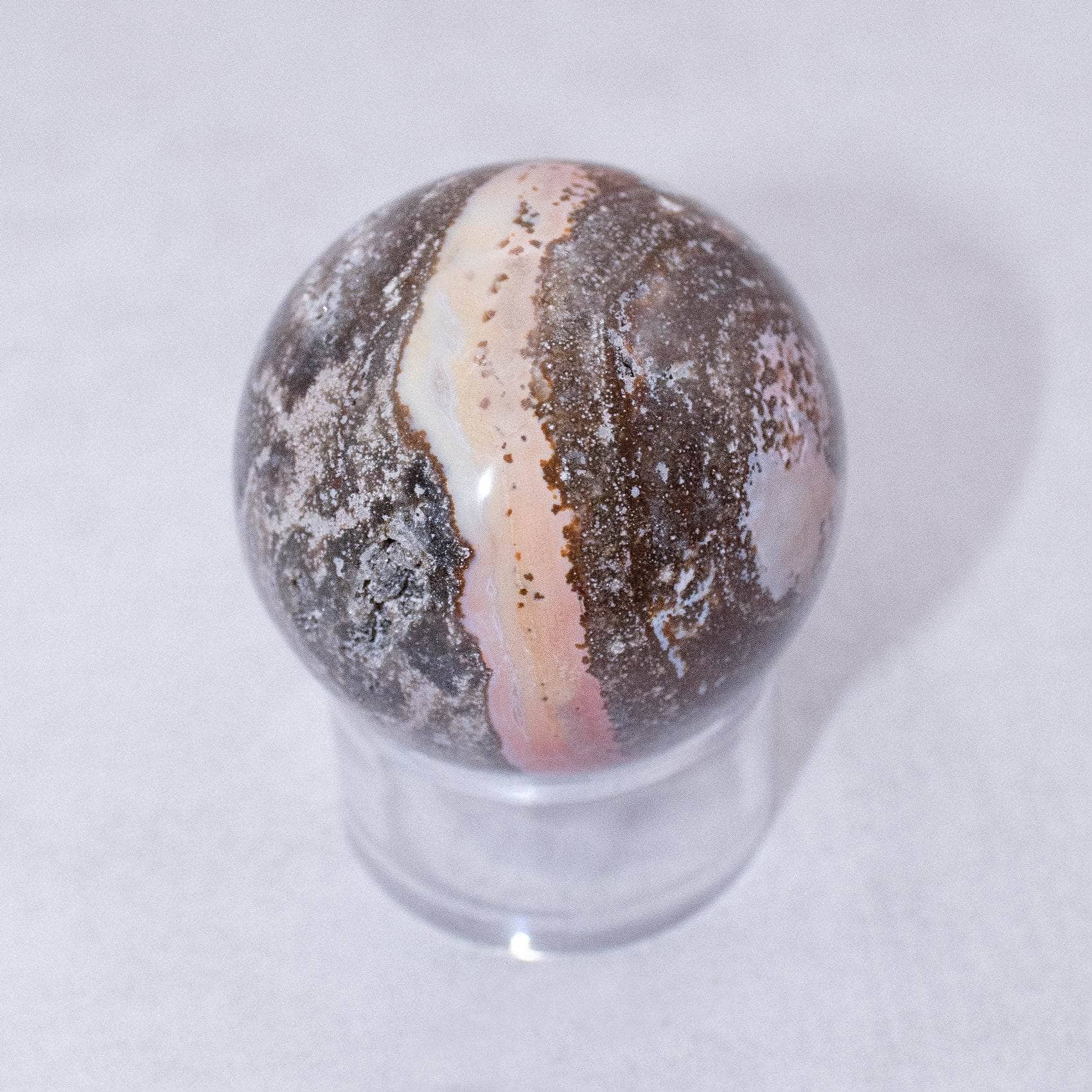 Natural Ocean Jasper Sphere - AAA Premium Quality - Image 7