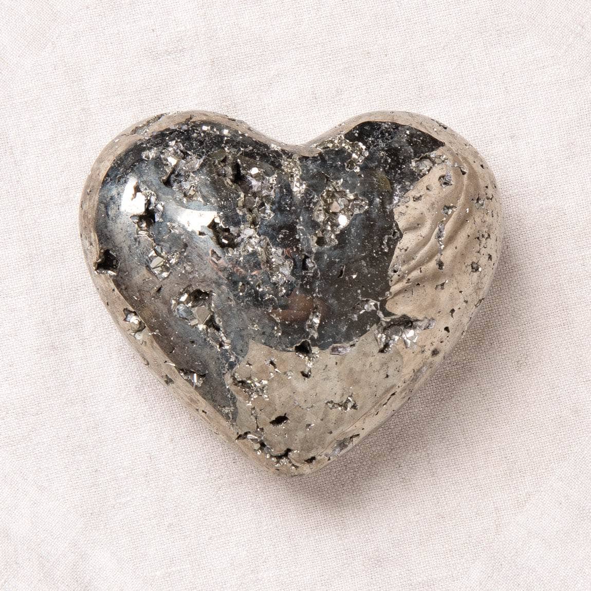 Natural Pyrite Heart - AAA Premium Quality - Image 6