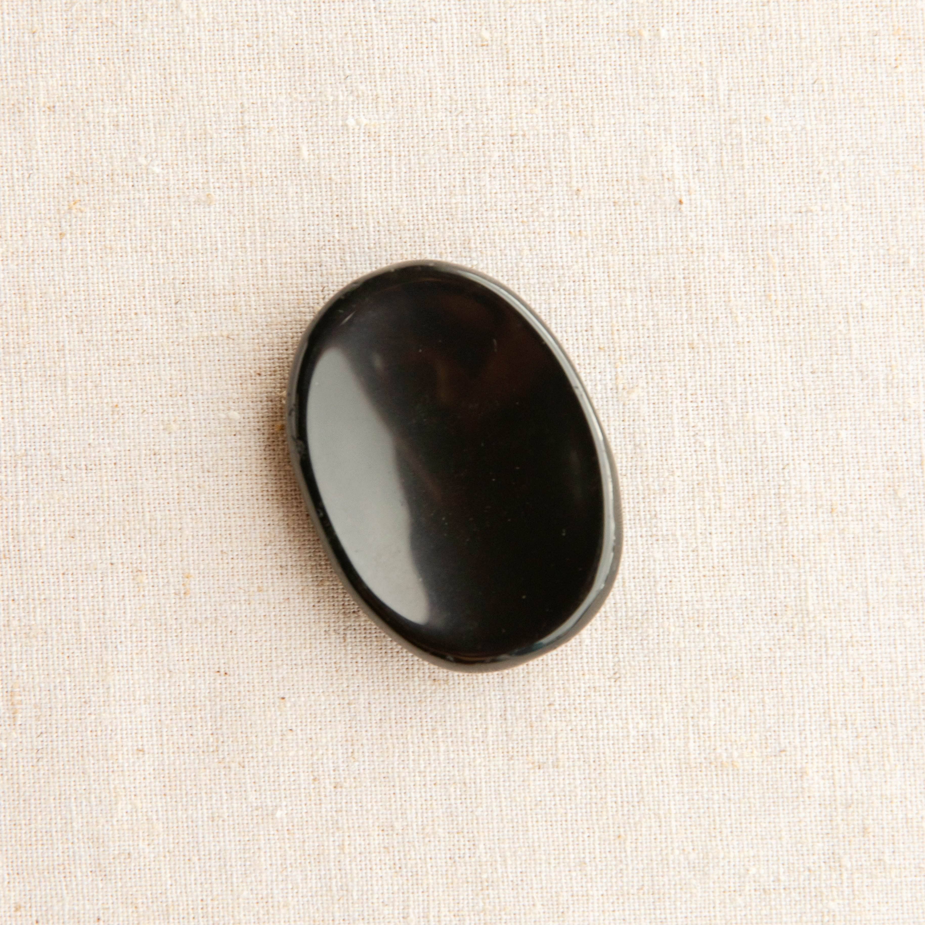 Black Obsidian Worry Stone - Image 3