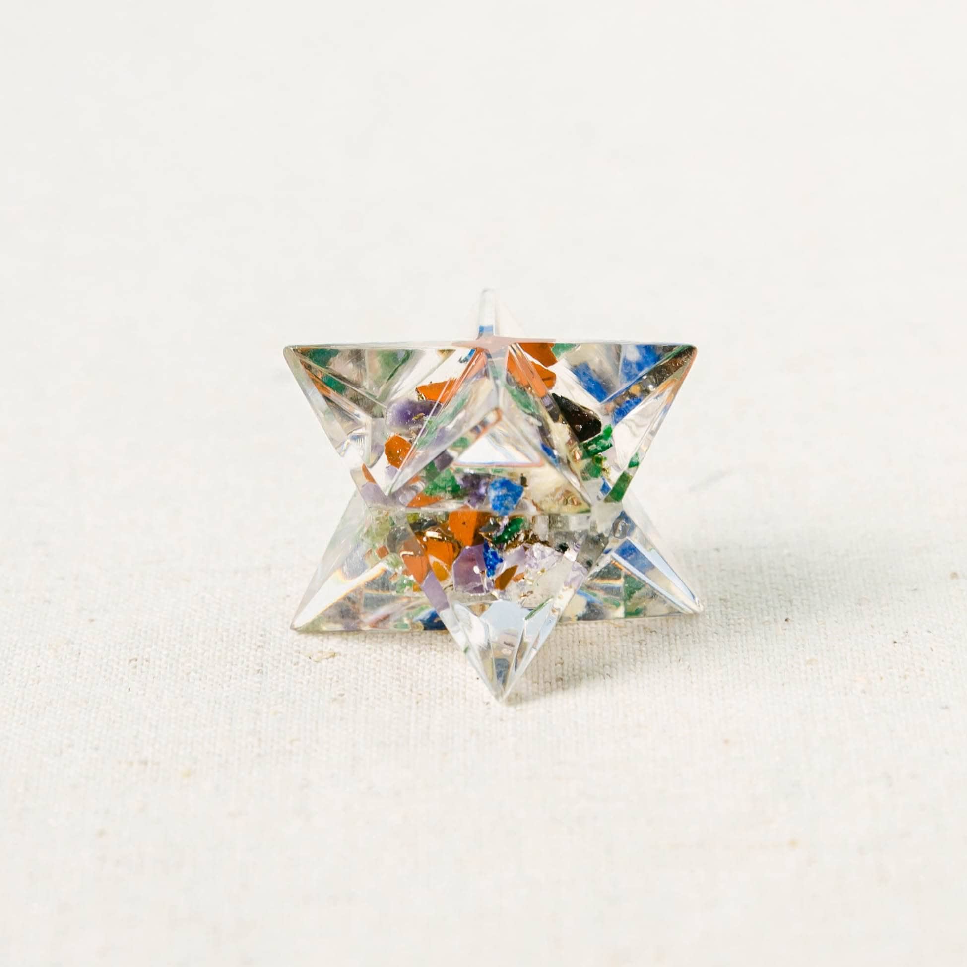 Tiny Gemstone Orgone Merkaba - Image 20